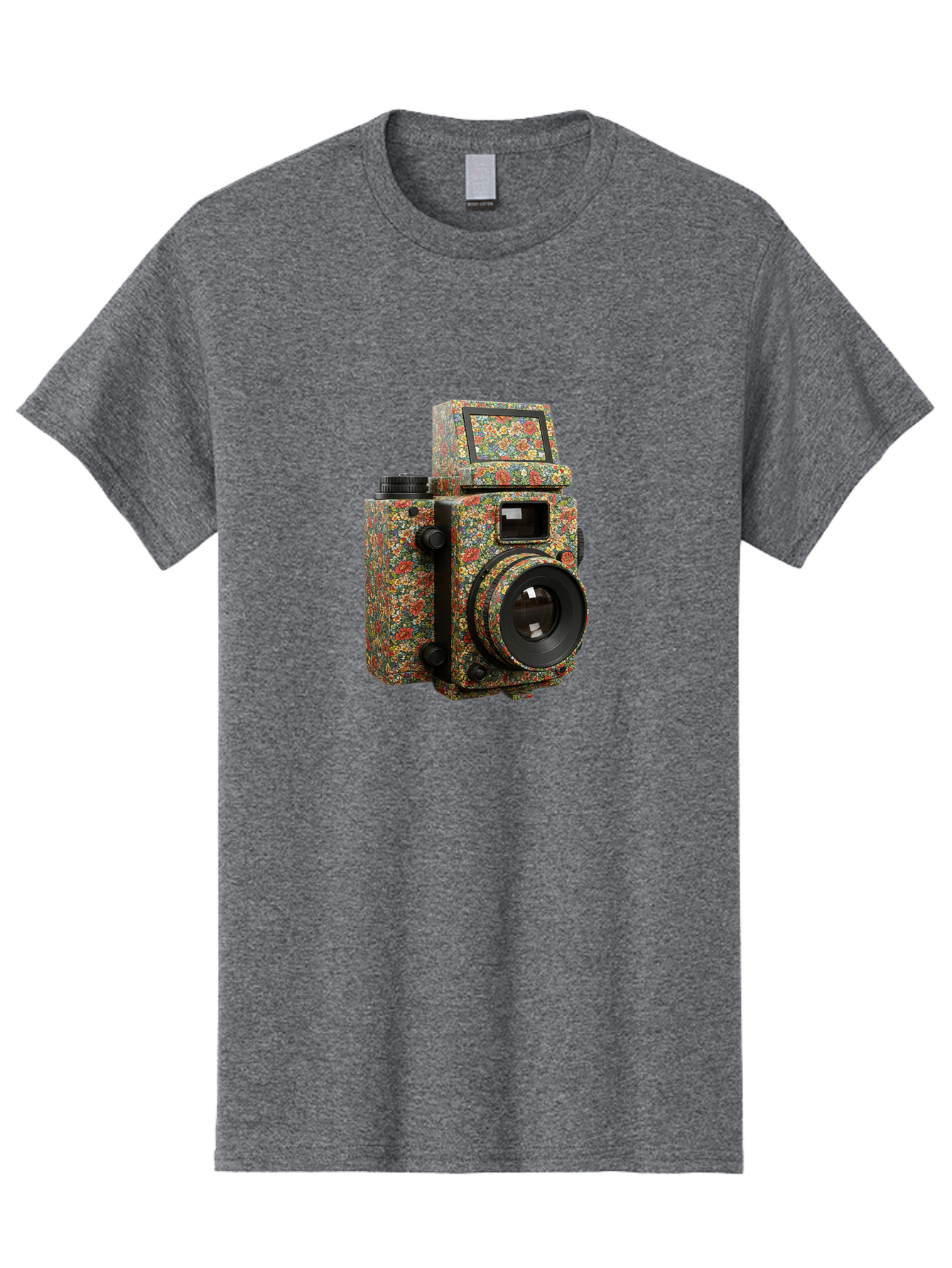 Multicolored-Camera Men'S Graphic Tee, 100% Cotton, Comfortable Casual Summer Wear, Machine Washable, Multicolored Paint Splatters, Artistic Camera Design, Vibrant Decor, Photography Equipment, Creative Expression, Unique Art Piece, Bae565 14