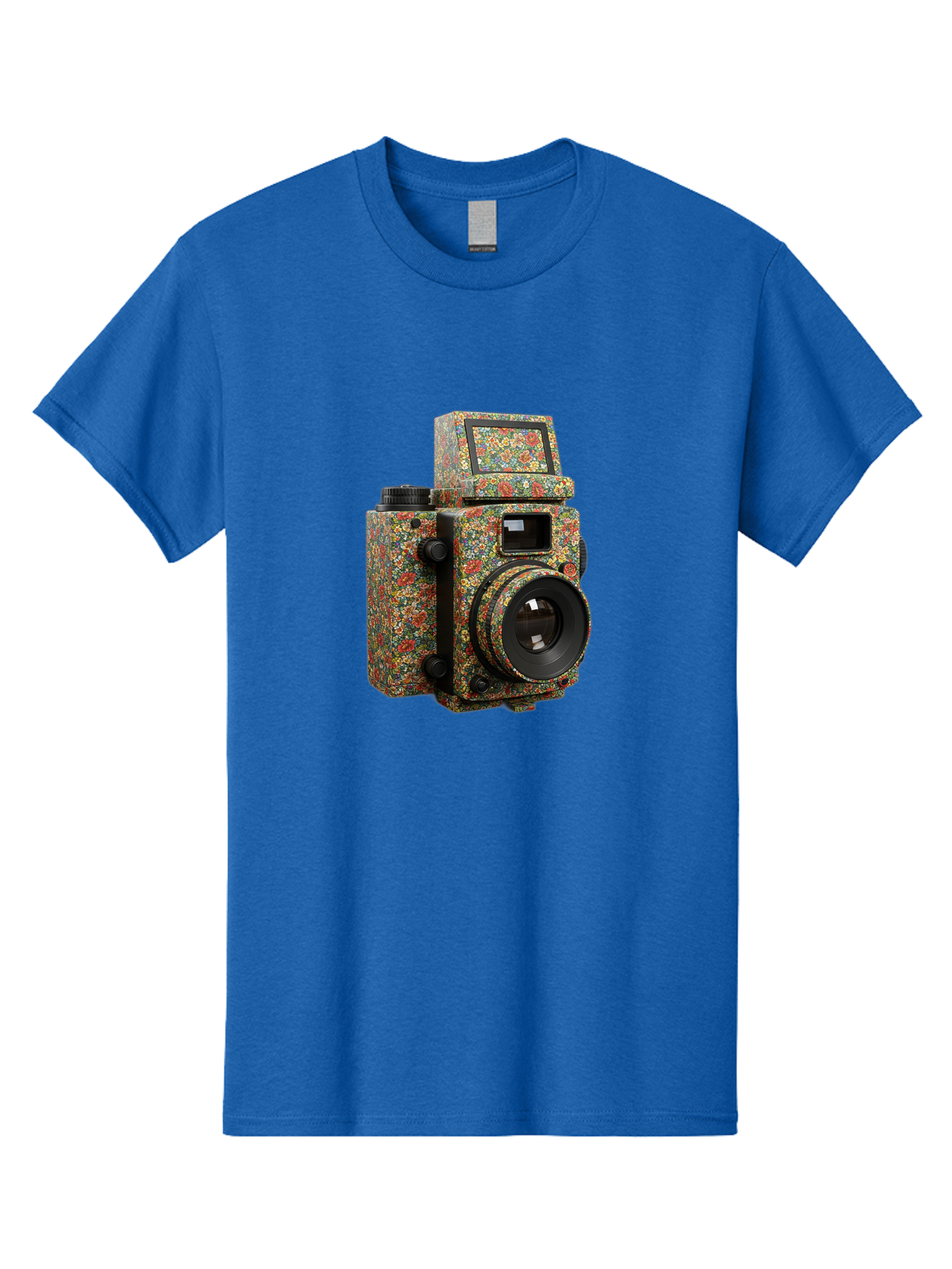 Multicolored-Camera Men'S Graphic Tee, 100% Cotton, Comfortable Casual Summer Wear, Machine Washable, Multicolored Paint Splatters, Artistic Camera Design, Vibrant Decor, Photography Equipment, Creative Expression, Unique Art Piece, Bae565 11