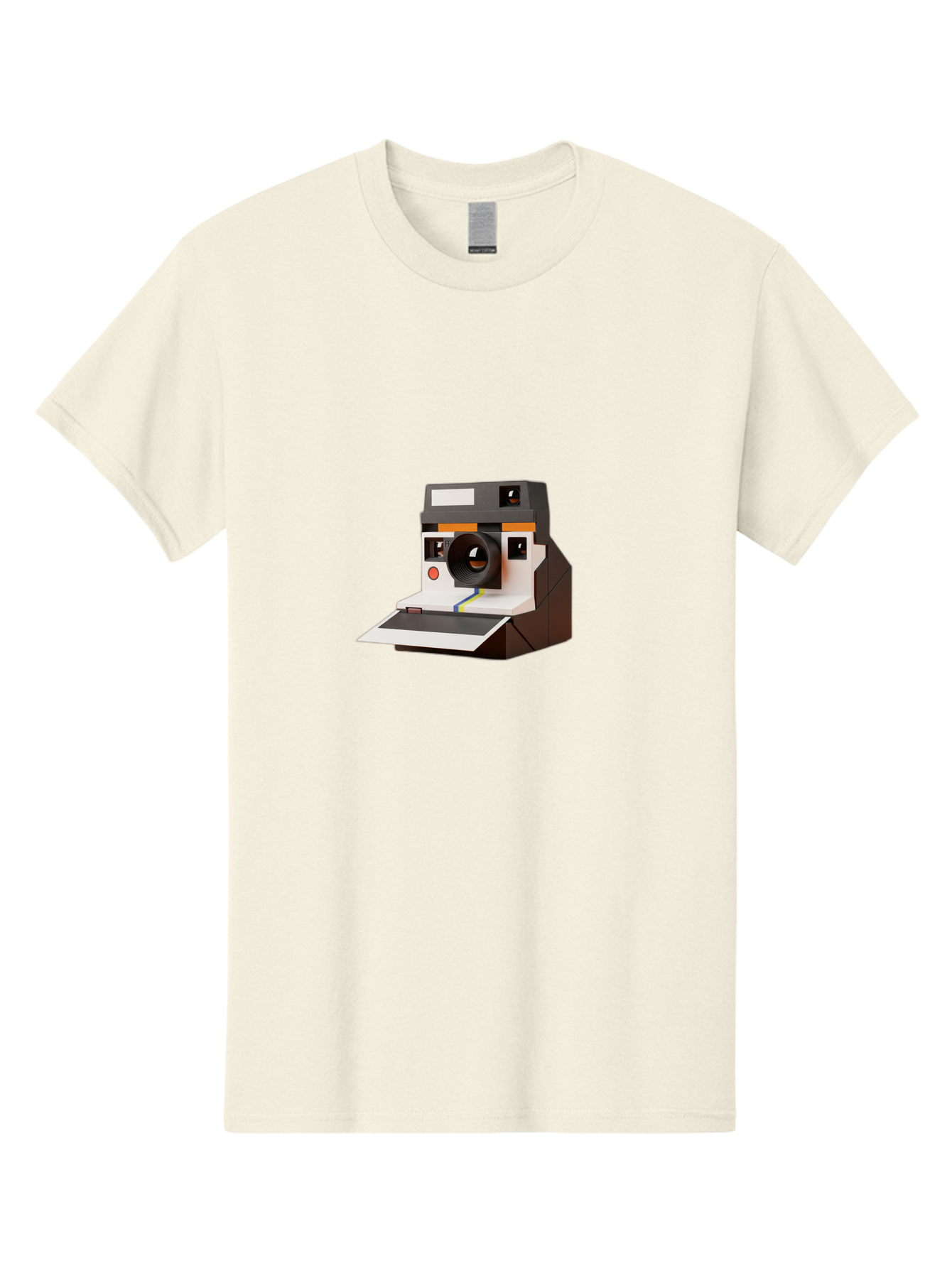 Polaroid-Camera-8 Men'S Graphic Tee, 100% Cotton, Comfortable Casual Summer Wear, Machine Washable, Vintage Camera, Instant Photography, Retro Technology, Analog Camera, Nostalgic Design, Photography Equipment, Classic Style Bae688 15