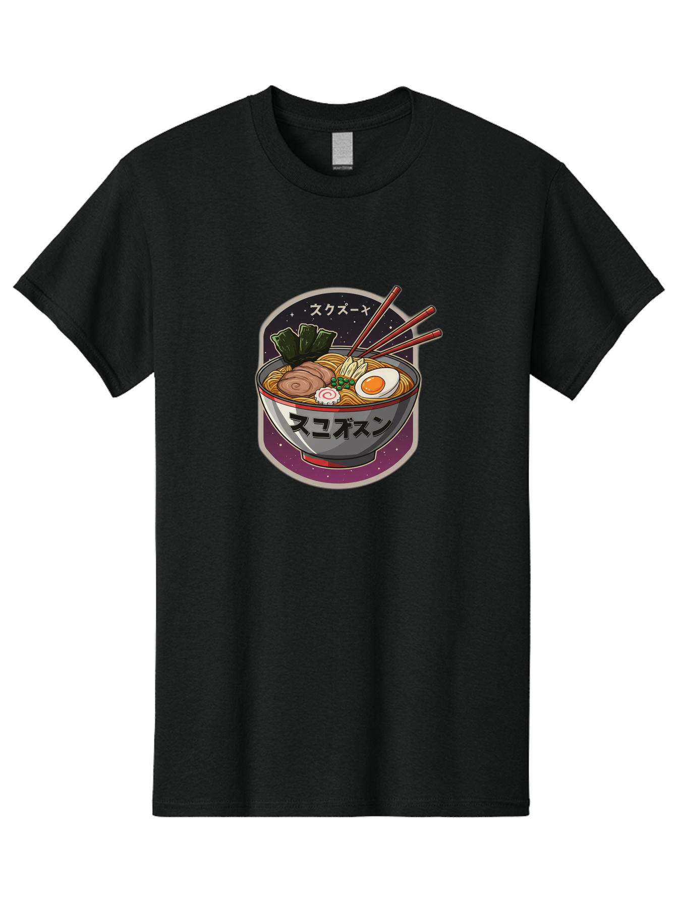 Ramen-6 Men'S Graphic Tee, 100% Cotton, Comfortable Casual Summer Wear, Machine Washable, Steaming Bowl Of Ramen, Noodles, Sliced Pork, Boiled Egg, Green Onions, Seaweed, Chopsticks, Japanese Cuisine, Asian Food, Comfort Meal, Savory Flavors, Bae703 15