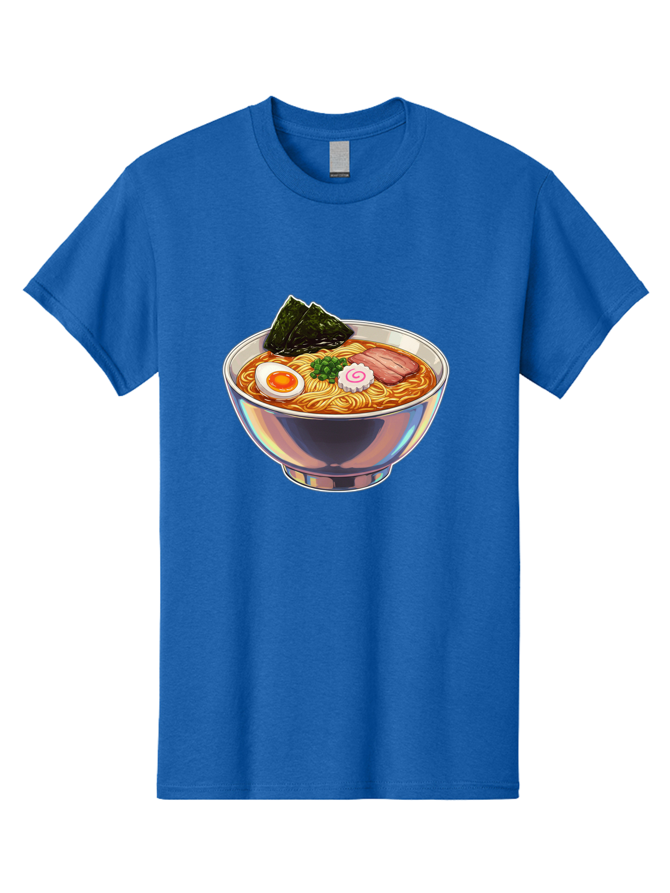 Ramen-8 Men'S Graphic Tee, 100% Cotton, Comfortable Casual Summer Wear, Machine Washable, Bowl Of Ramen, Japanese Cuisine, Egg, Seaweed, Pork, Noodles, Savory Broth, Appetizing Meal, Food Illustration, Delicious Dish Bae705 12
