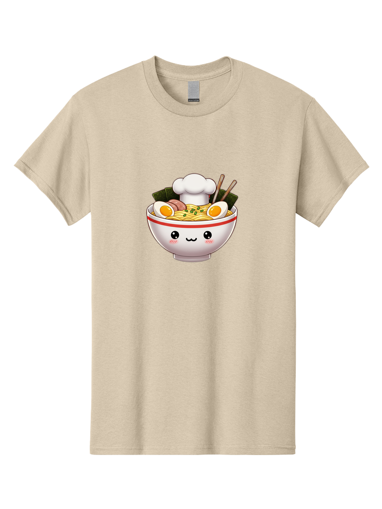 Ramen Men'S Graphic Tee, 100% Cotton, Comfortable Casual Summer Wear, Machine Washable, Cartoon Ramen Bowl, Anime Style Food, Kawaii Character, Delicious Noodles, Boiled Egg, Chopsticks, Savory Meat, Cute Illustration, Japanese Cuisine, Bae728 8