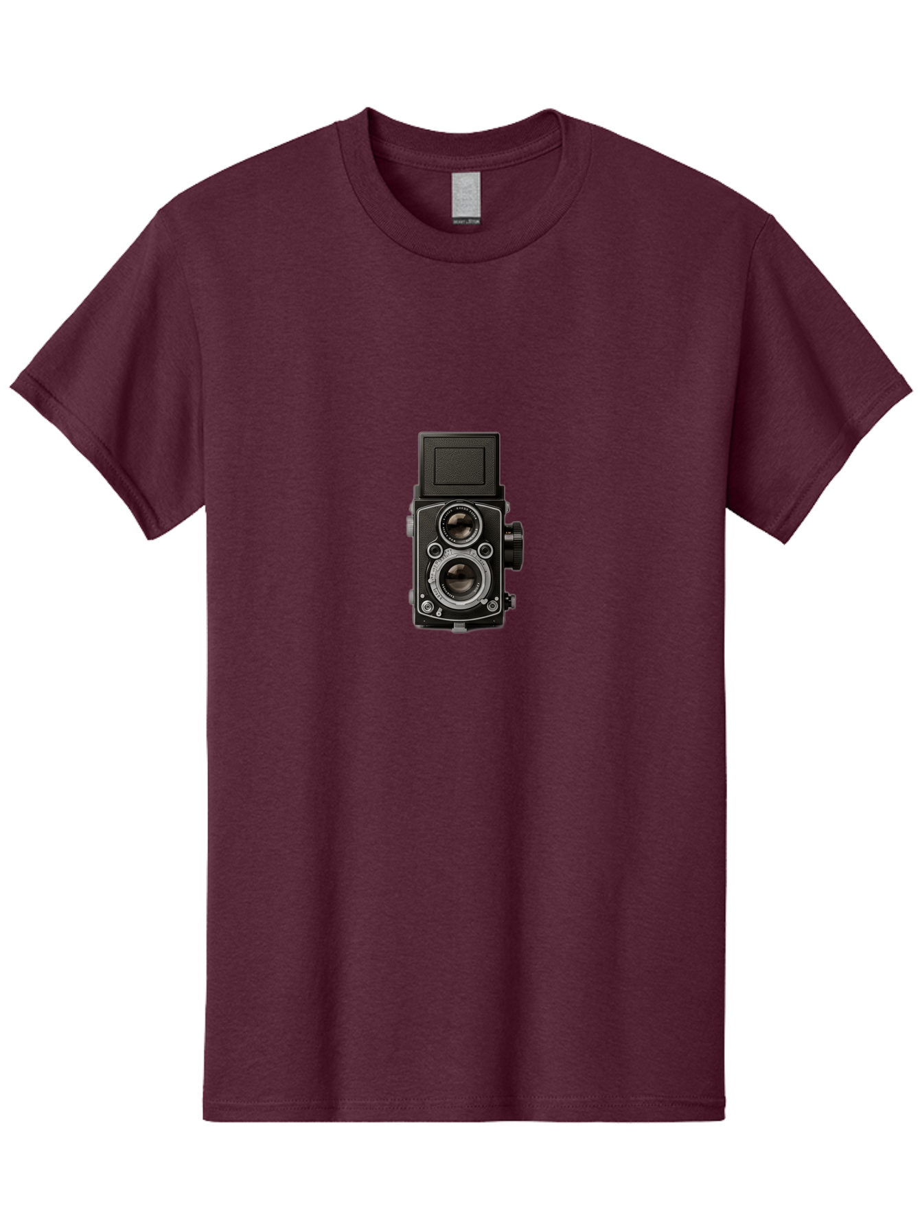 Rolleiflex-Camera Men'S Graphic Tee, 100% Cotton, Comfortable Casual Summer Wear, Machine Washable, Twin Lens Reflex Camera, Vintage Photography, Retro Camera, Photography Equipment, Film Camera, Classic Design, Nostalgic Photography Bae729 9