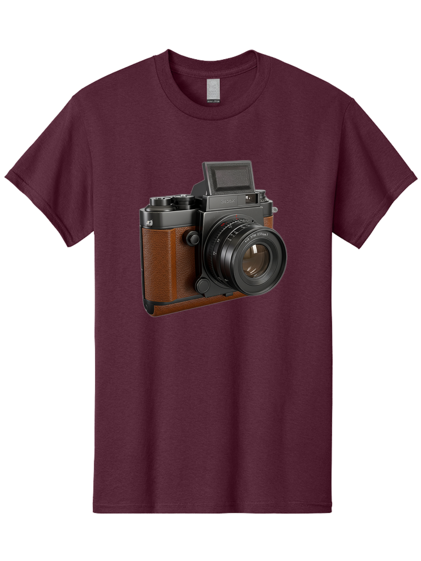 Tlr-Rx-Camera Men'S Graphic Tee, 100% Cotton, Comfortable Casual Summer Wear, Machine Washable, Vintage Camera, Fujifilm X100, Retro Style, Digital Camera, Photography Equipment, Camera Lens, Photographer Gear, Classic Design, Fujifilm Camera Bae802 6