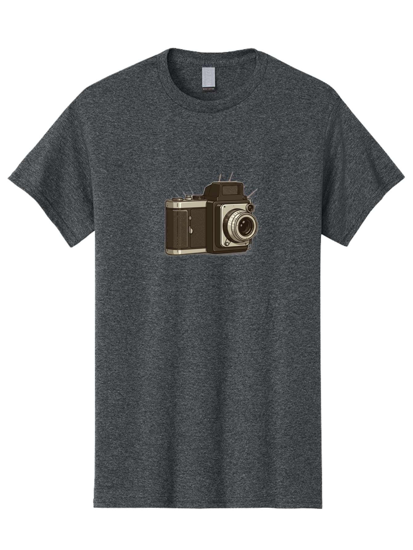 Vintage-Camera-2 Men'S Graphic Tee, 100% Cotton, Comfortable Casual Summer Wear, Machine Washable, Vintage Camera, Retro Photography, Film Camera, Classic Design, Photography Equipment, Nostalgic Feel, Camera Lens Bae806 6