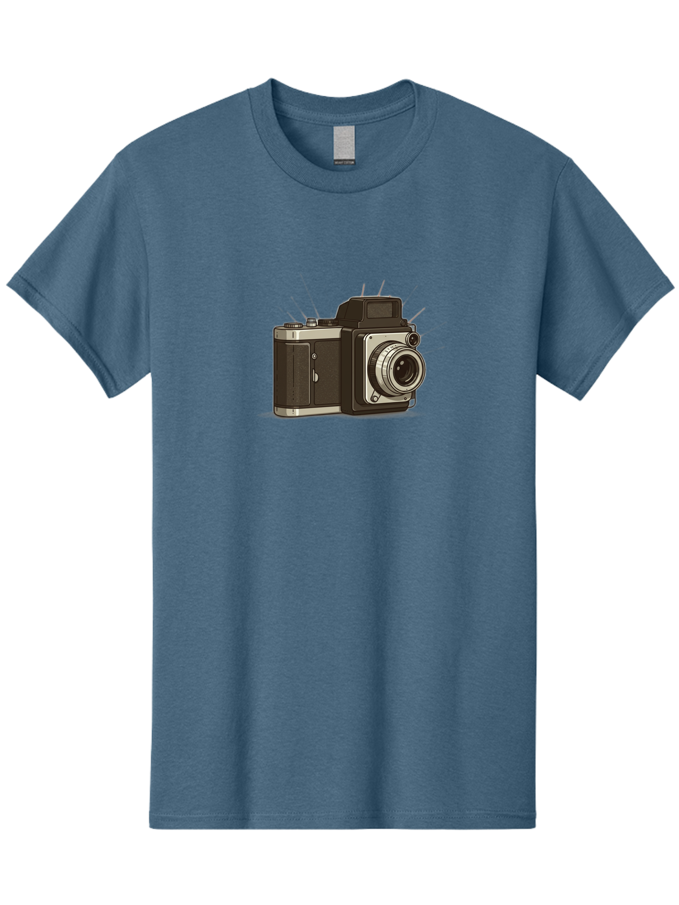 Vintage-Camera-2 Men'S Graphic Tee, 100% Cotton, Comfortable Casual Summer Wear, Machine Washable, Vintage Camera, Retro Photography, Film Camera, Classic Design, Photography Equipment, Nostalgic Feel, Camera Lens Bae806 5