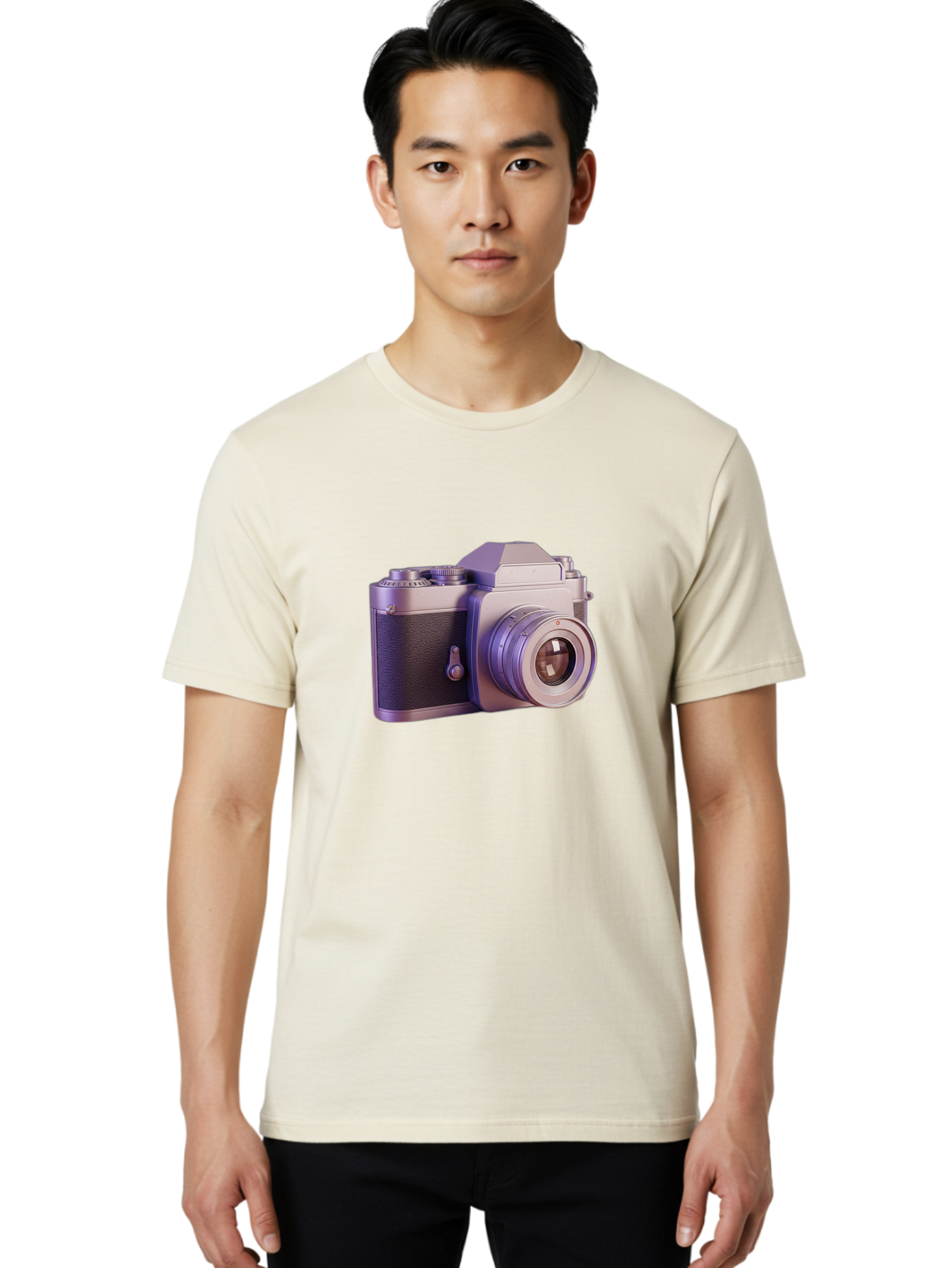 Vintage-Camera-4 Men'S Graphic Tee, 100% Cotton, Comfortable Casual Summer Wear, Machine Washable, Vintage Camera, Old Camera, Retro Photography, Film Camera, Classic Design, Photography Equipment, Camera Lens Bae808 25