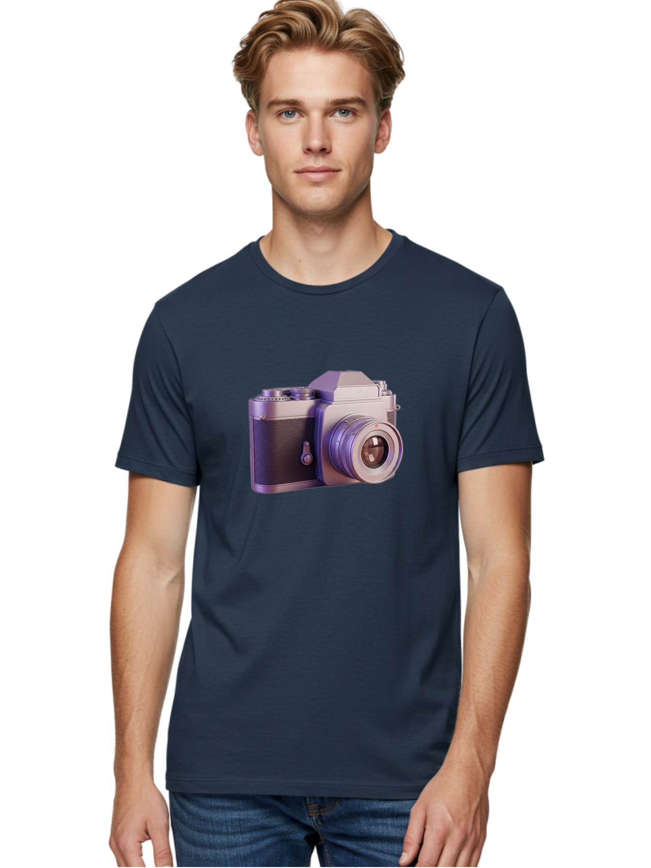 Vintage-Camera-4 Men'S Graphic Tee, 100% Cotton, Comfortable Casual Summer Wear, Machine Washable, Vintage Camera, Old Camera, Retro Photography, Film Camera, Classic Design, Photography Equipment, Camera Lens Bae808 28