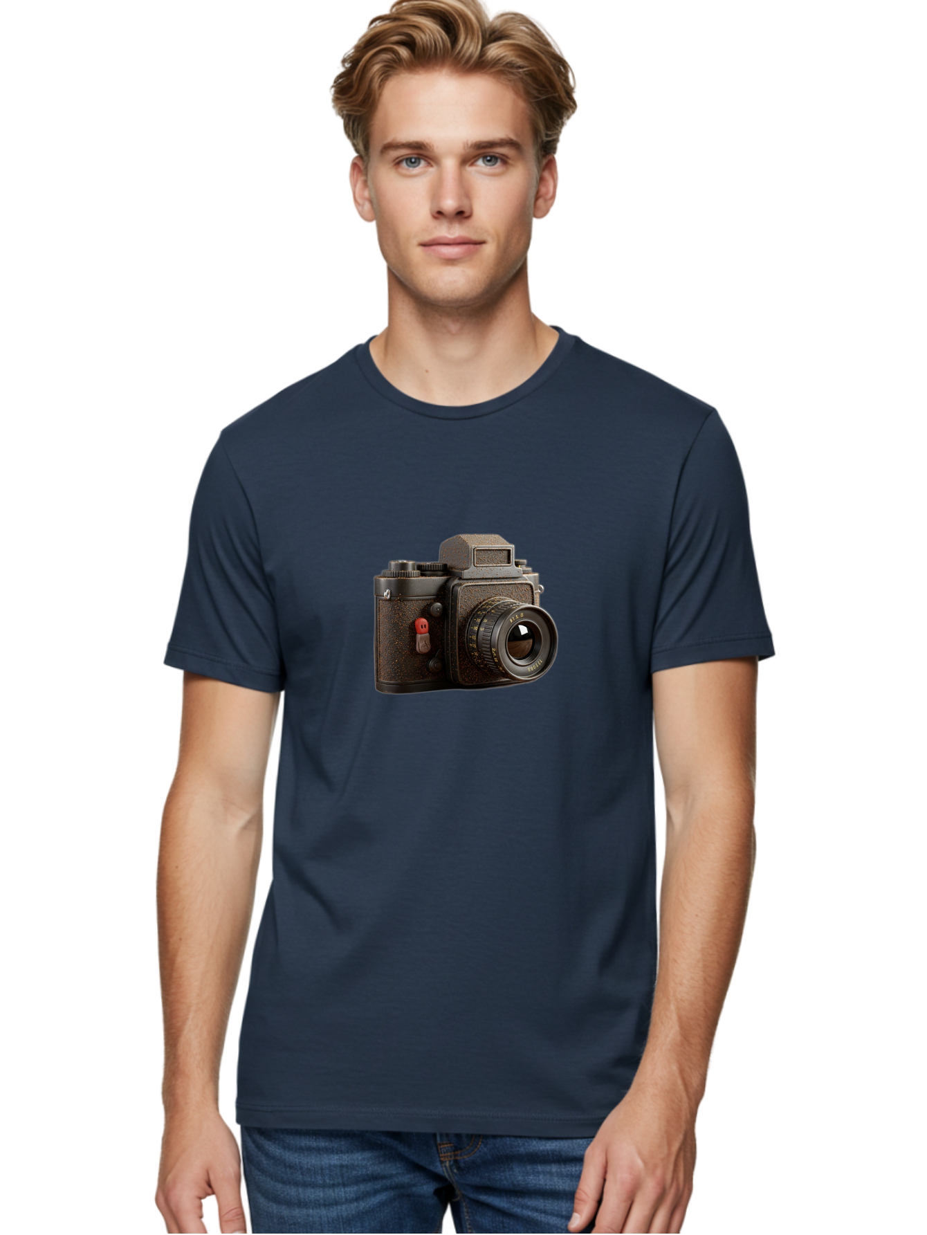 Vintage-Camera-5 Men'S Graphic Tee, 100% Cotton, Comfortable Casual Summer Wear, Machine Washable, Vintage Camera, Old Camera, Retro Photography, Film Camera, Classic Design, Analog Photography, Nostalgic Feel, Camera Equipment Bae809 19