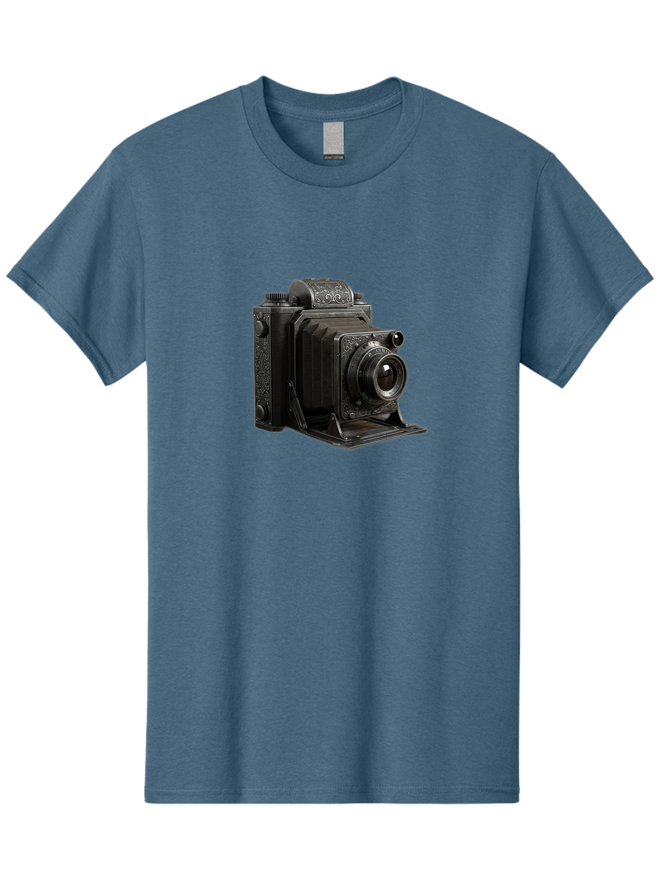 Vintage-Camera-6 Men'S Graphic Tee, 100% Cotton, Comfortable Casual Summer Wear, Machine Washable, Vintage Camera, Antique Photography, Classic Camera Design, Old-Fashioned Photography Equipment, Retro Camera, Historical Camera, Black Camera Bae810 9