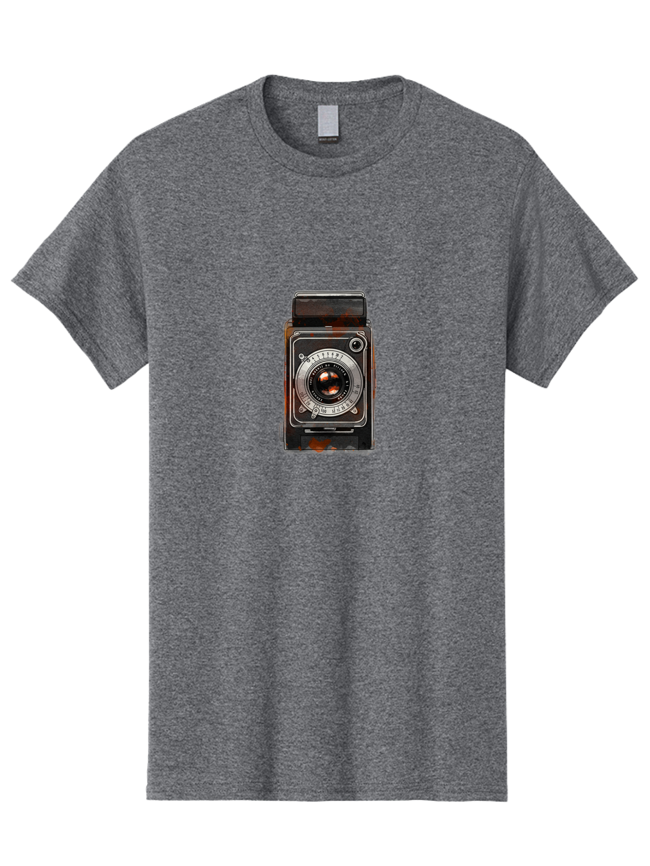 Vintage-Camera-9 Men'S Graphic Tee, 100% Cotton, Comfortable Casual Summer Wear, Machine Washable, Vintage Camera, Old Camera, Photography Equipment, Retro Technology, Classic Design, Nostalgic, Analog Camera, Film Camera Bae813 10