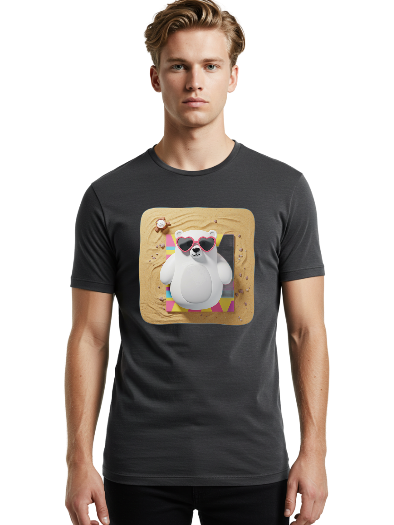 3D-Polar-Bear Men'S Graphic Tee, 100% Cotton, Comfortable Casual Summer Wear, Machine Washable, Vintage Camera, Old Camera, Antique Camera, Black Camera, Classic Photography, Photography Equipment, Nostalgic Device, Film Camera, Camera Art Bae825 16