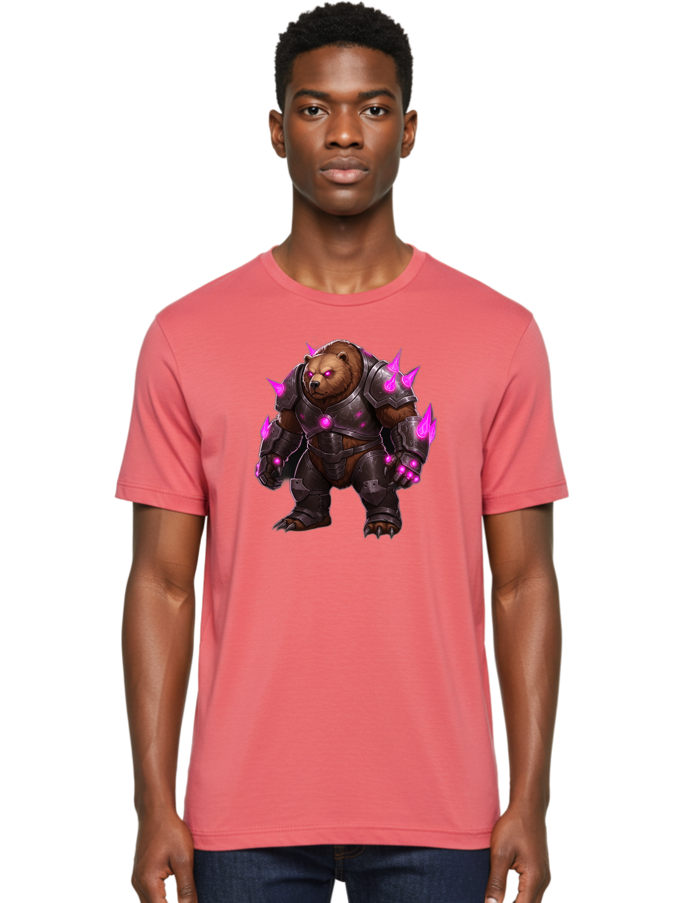 Armored-Brown-Bear-1 Men'S Graphic Tee, 100% Cotton, Comfortable Casual Summer Wear, Machine Washable, Vintage Camera, Old Camera, Antique Camera, Black Camera, Classic Photography, Photography Equipment, Nostalgic Device, Film Camera, Bae830 27