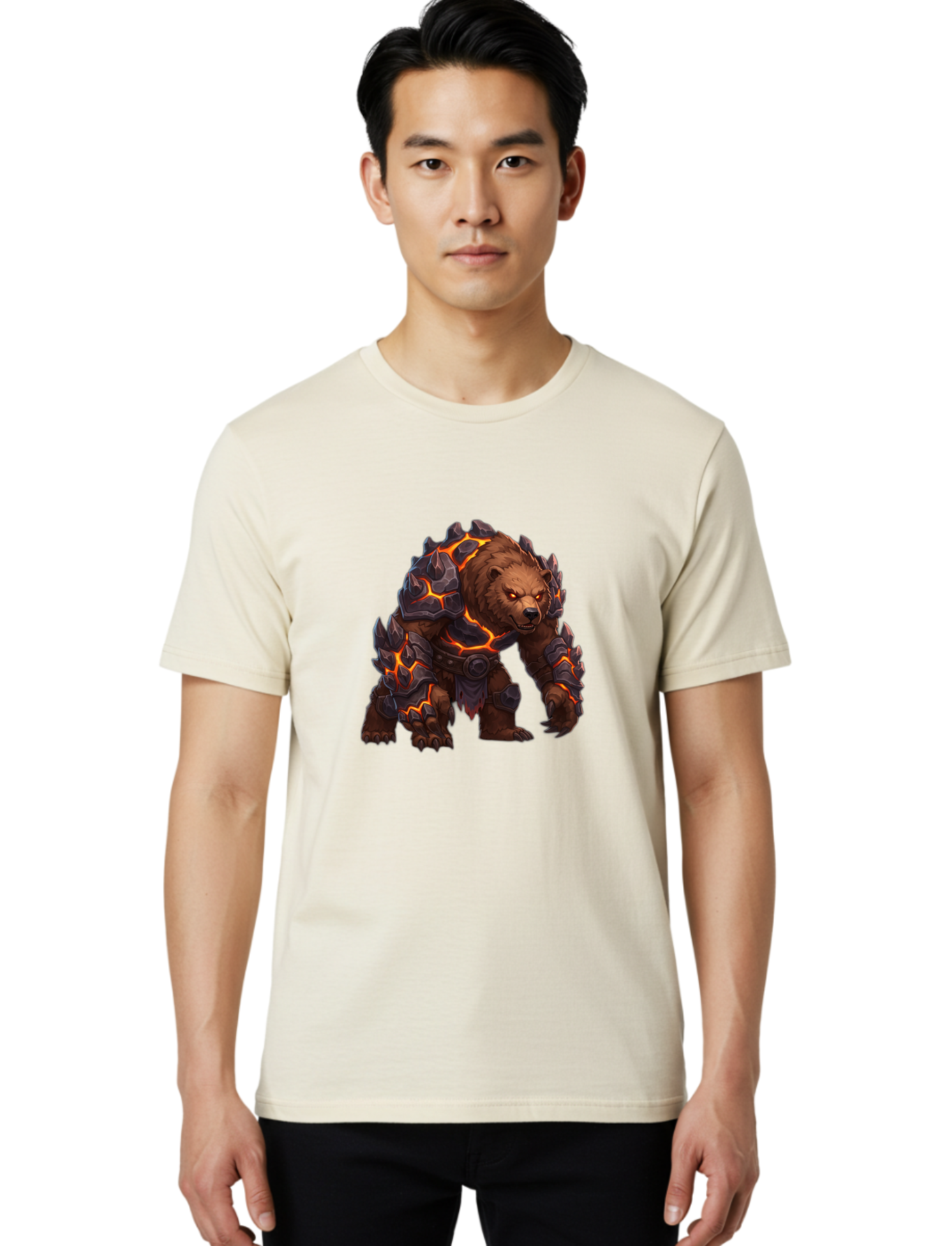 Armored-Brown-Bear Men'S Graphic Tee, 100% Cotton, Comfortable Casual Summer Wear, Machine Washable, Vintage Camera, Old Camera, Antique Camera, Black Camera, Classic Photography, Photography Equipment, Nostalgic Device, Film Camera, Bae831 30