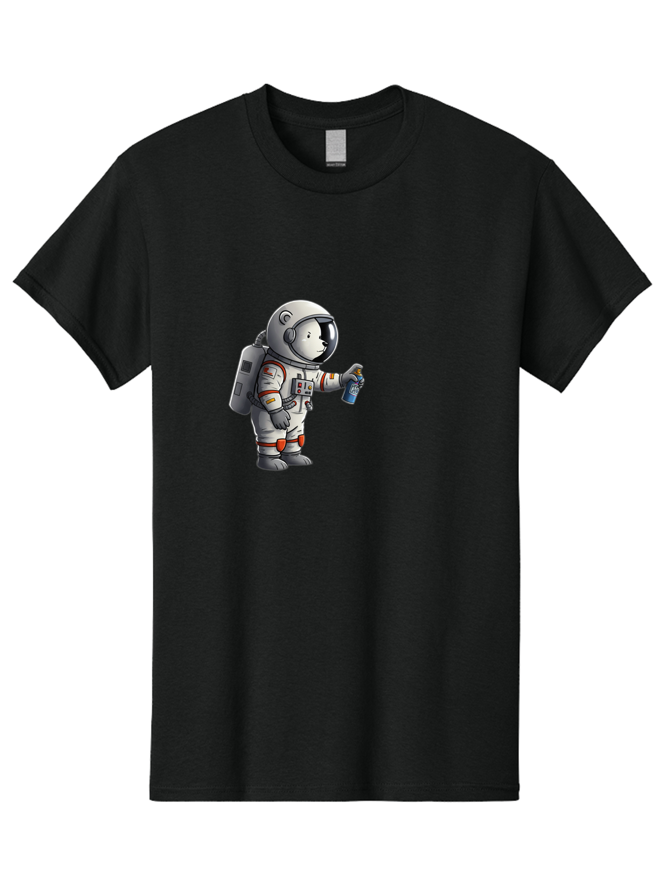 Astronaut-Spray-Paint Men'S Graphic Tee, 100% Cotton, Comfortable Casual Summer Wear, Machine Washable, Vintage Camera, Old Camera, Antique Camera, Black Camera, Classic Photography, Photography Equipment, Nostalgic Device, Film Camera, Bae833 5