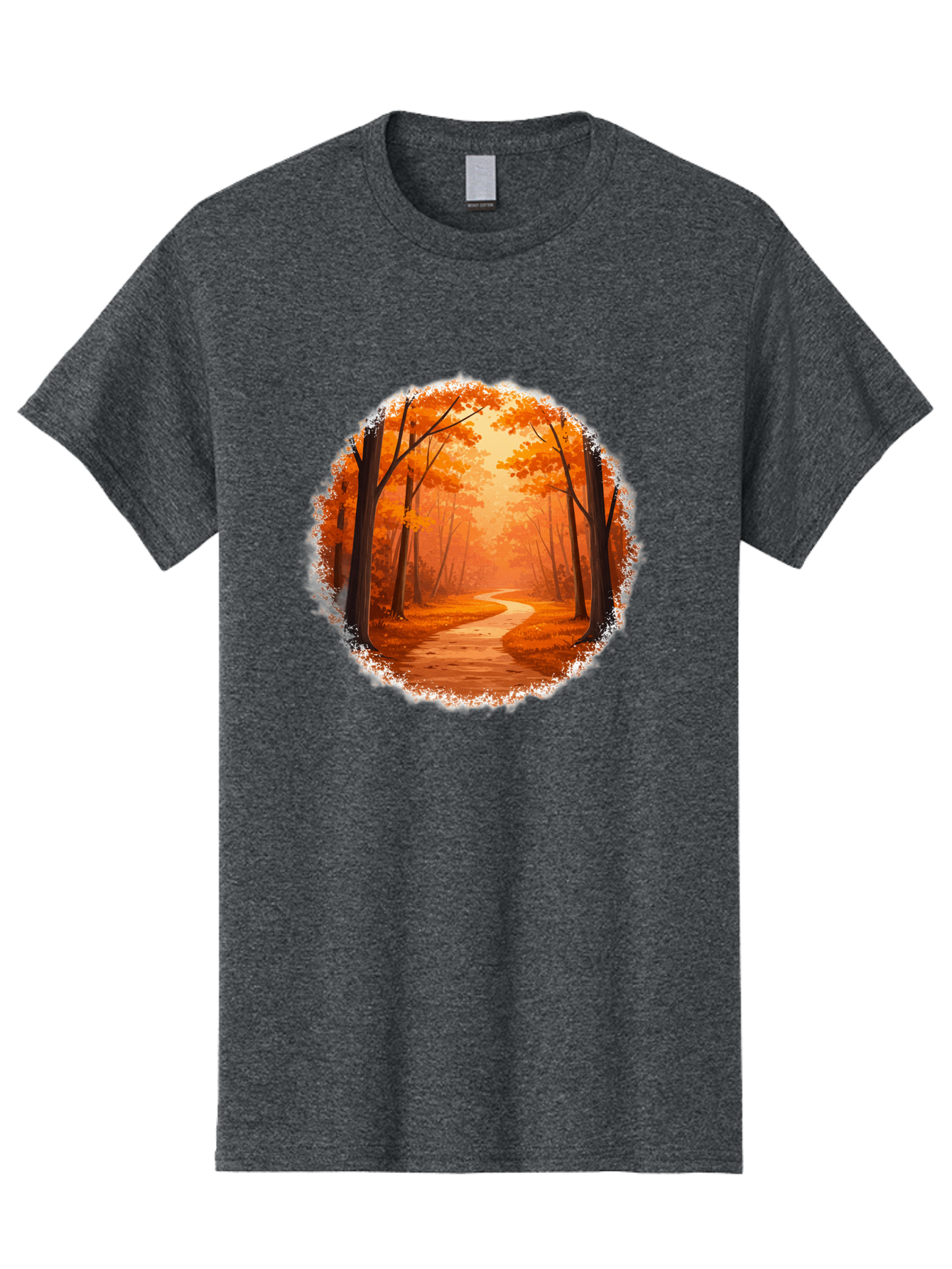 Autumn-Forest-Path Men'S Graphic Tee, 100% Cotton, Comfortable Casual Summer Wear, Machine Washable, Vintage Camera, Old Camera, Antique Camera, Black Camera, Classic Photography, Photography Equipment, Nostalgic Device, Film Camera, Bae834 8