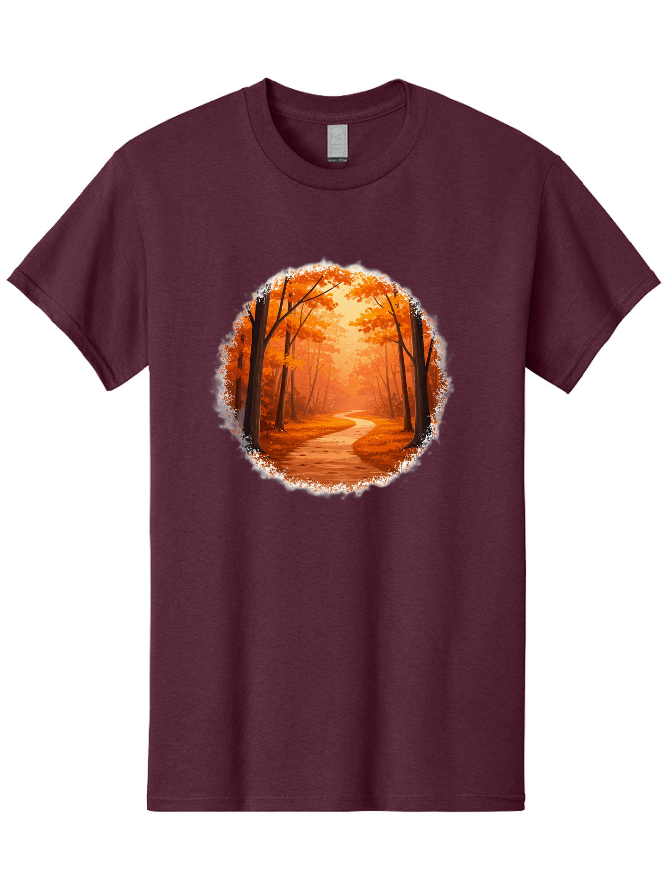 Autumn-Forest-Path Men'S Graphic Tee, 100% Cotton, Comfortable Casual Summer Wear, Machine Washable, Vintage Camera, Old Camera, Antique Camera, Black Camera, Classic Photography, Photography Equipment, Nostalgic Device, Film Camera, Bae834 5