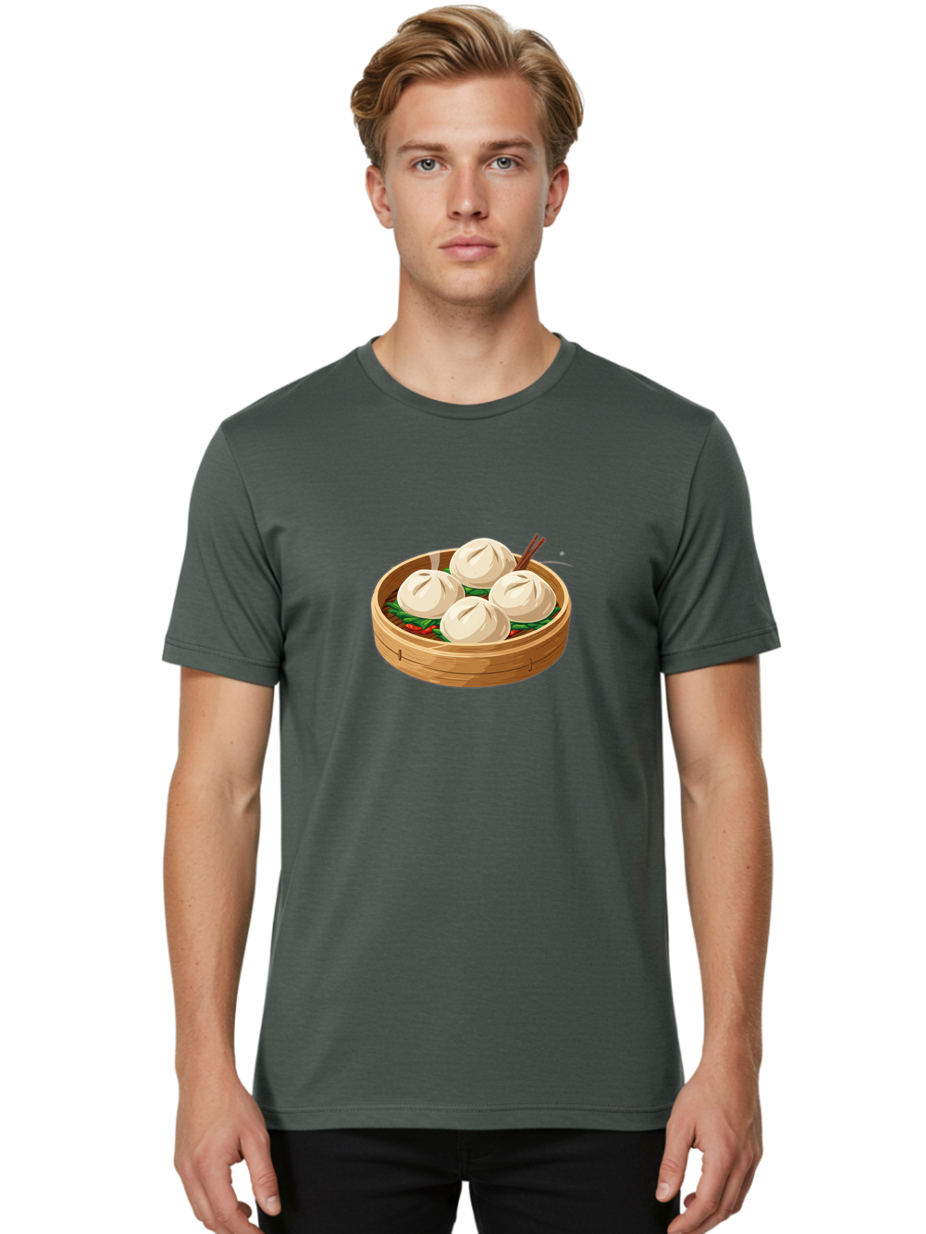 Bamboo-Basket-Dumplings Men'S Graphic Tee, 100% Cotton, Comfortable Casual Summer Wear, Machine Washable, Vintage Camera, Old Camera, Antique Camera, Black Camera, Classic Photography, Photography Equipment, Nostalgic Device, Film Camera, Bae838 25