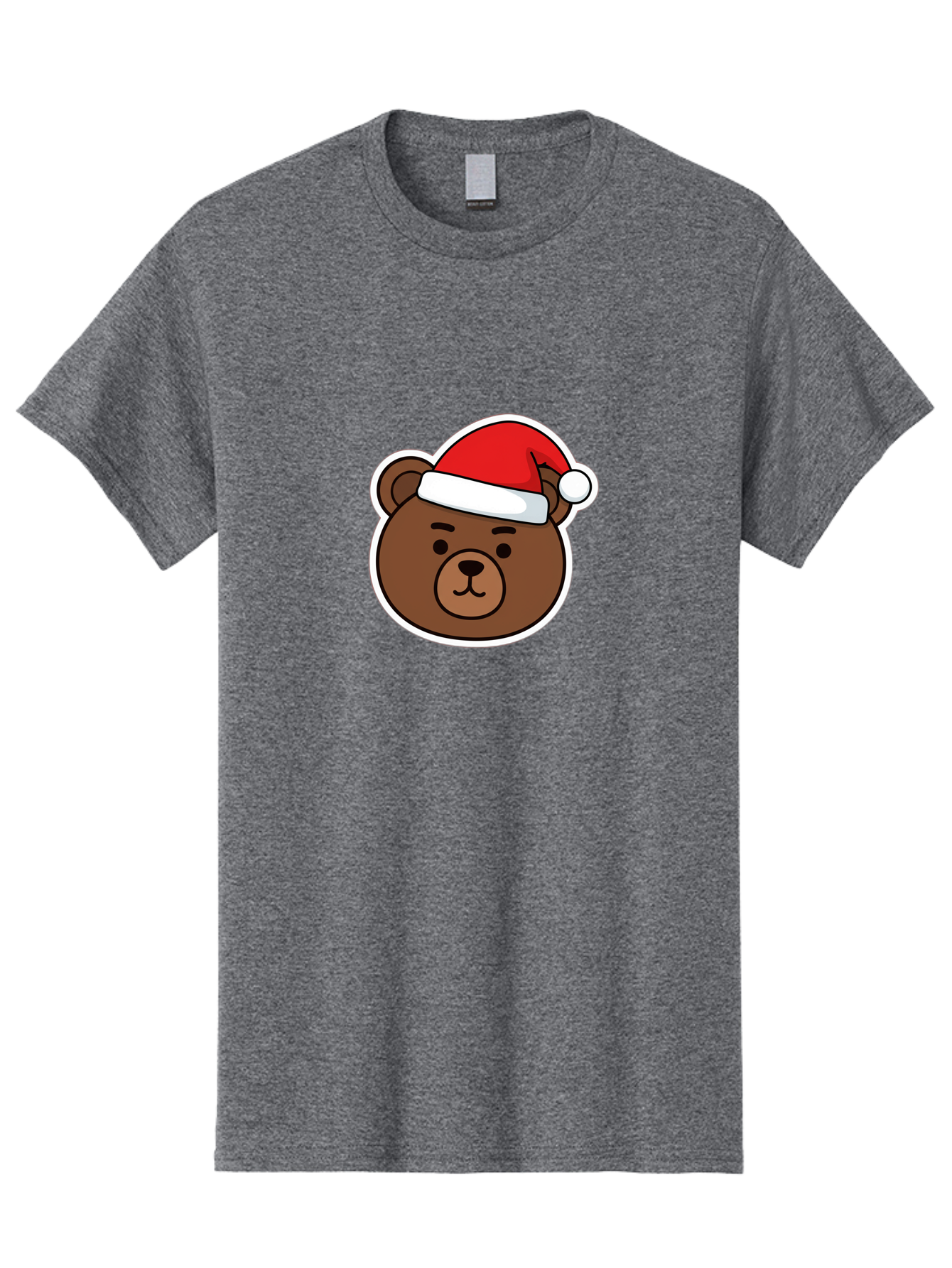 Brown-Bear-Wearing-Christmas-Hat Men'S Graphic Tee, 100% Cotton, Comfortable Casual Summer Wear, Machine Washable, Vintage Camera, Old Camera, Antique Camera, Black Camera, Classic Photography, Photography Equipment, Nostalgic Device, Bae926 5