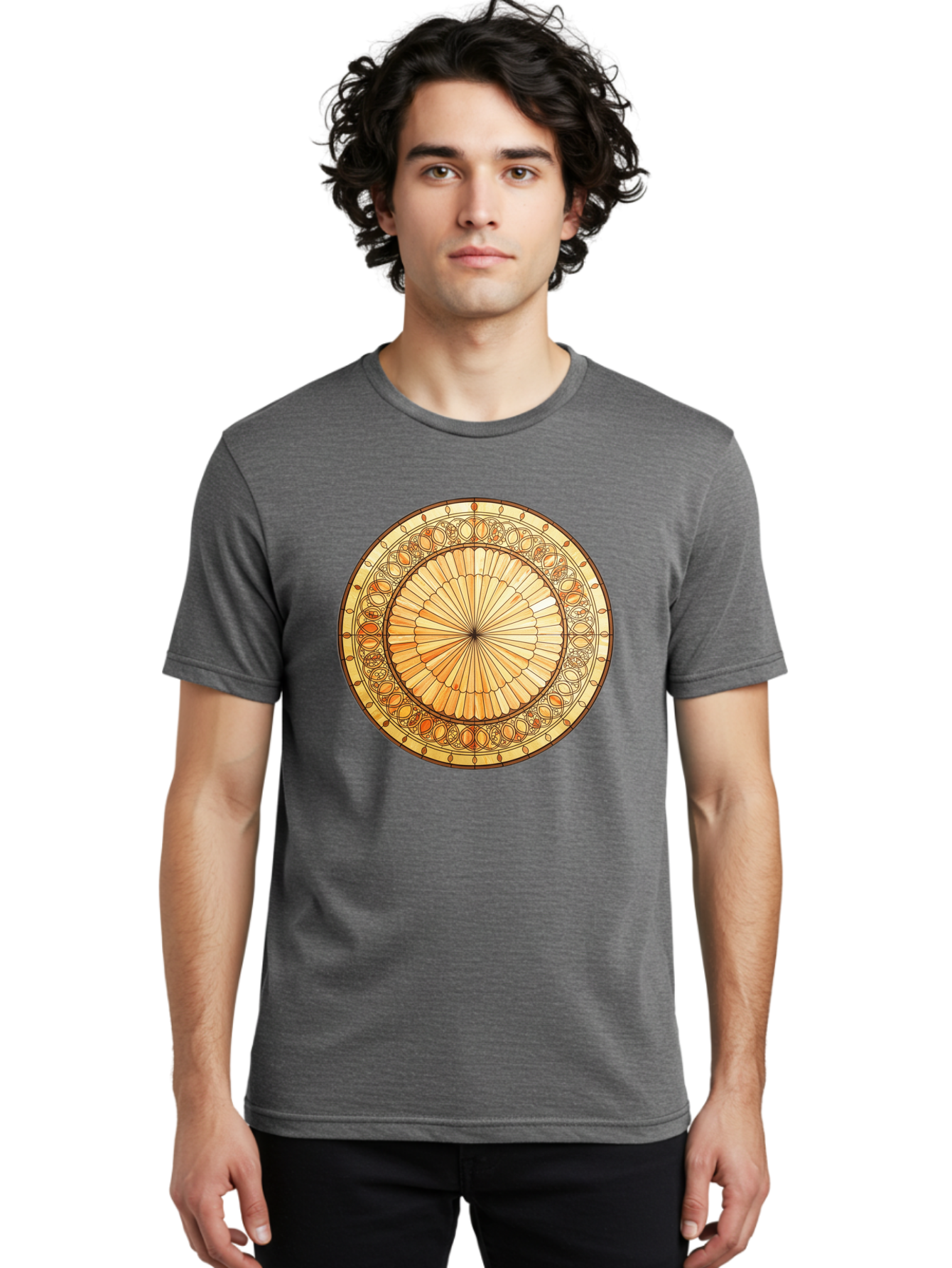 Mandala-Design Men'S Graphic Tee, 100% Cotton, Comfortable Casual Summer Wear, Machine Washable, Vintage Camera, Old Camera, Antique Camera, Black Camera, Classic Photography, Photography Equipment, Nostalgic Device, Film Camera, Camera Art Baf200 20