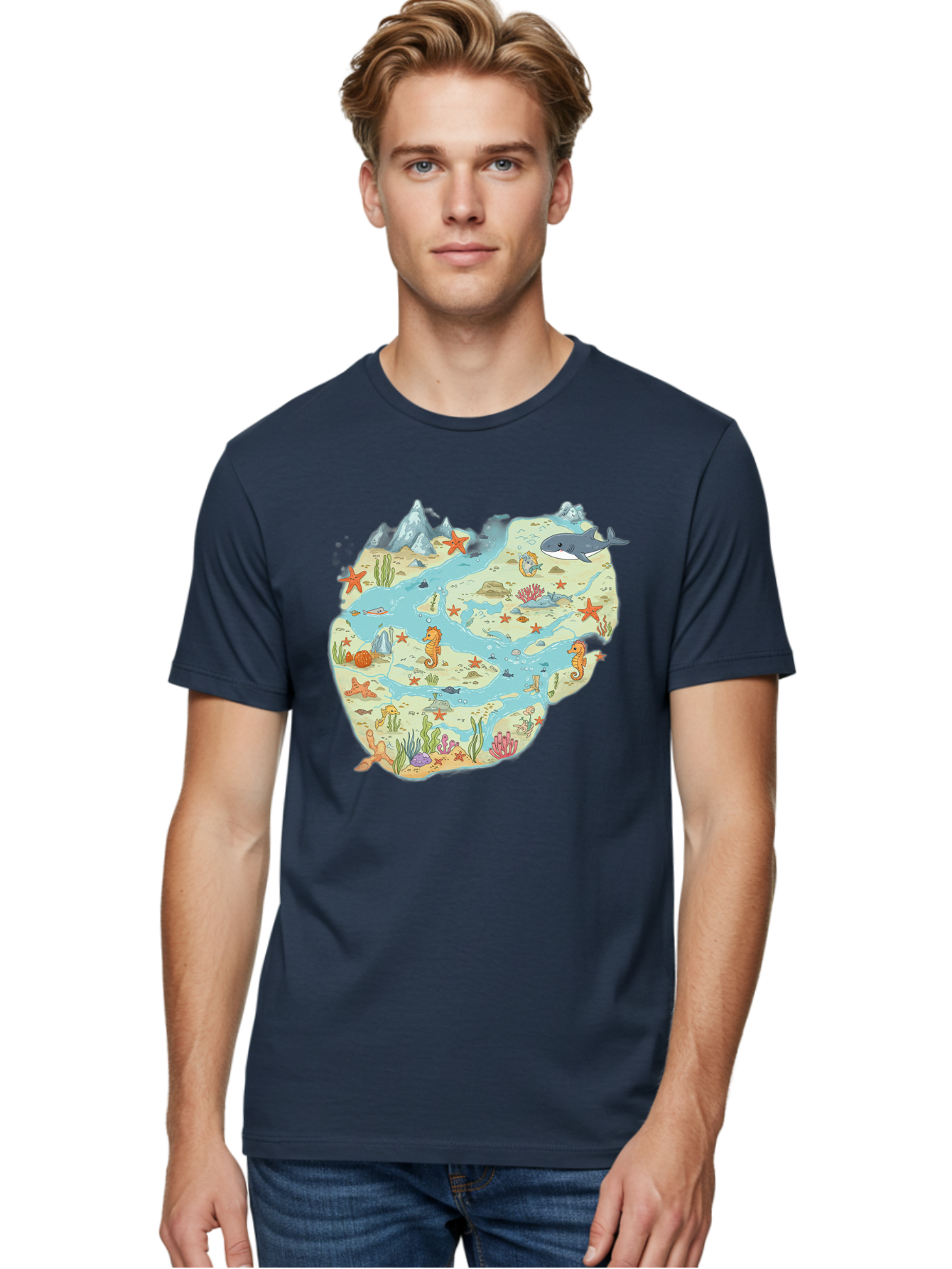 Ocean-Puzzle Men'S Graphic Tee, 100% Cotton, Comfortable Casual Summer Wear, Machine Washable, Vintage Camera, Old Camera, Antique Camera, Black Camera, Classic Photography, Photography Equipment, Nostalgic Device, Film Camera, Camera Art Baf240 24