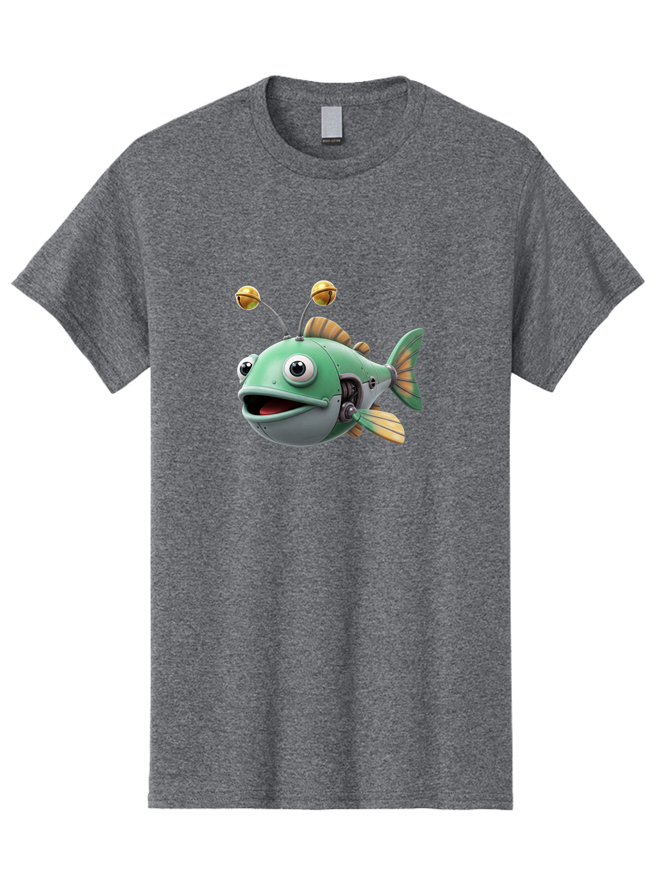 Robo-Fish-2 Men'S Graphic Tee, 100% Cotton, Comfortable Casual Summer Wear, Machine Washable, Vintage Camera, Old Camera, Antique Camera, Black Camera, Classic Photography, Photography Equipment, Nostalgic Device, Film Camera, Camera Art Baf465 14
