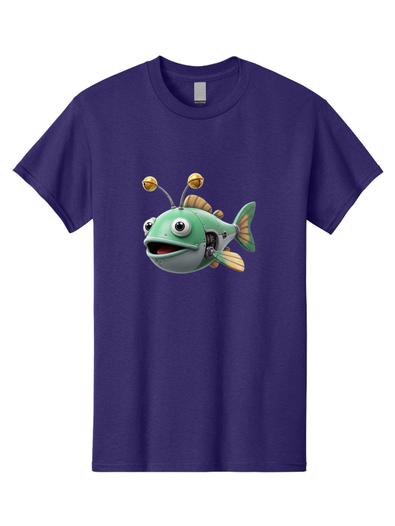 Robo-Fish-2 Men'S Graphic Tee, 100% Cotton, Comfortable Casual Summer Wear, Machine Washable, Vintage Camera, Old Camera, Antique Camera, Black Camera, Classic Photography, Photography Equipment, Nostalgic Device, Film Camera, Camera Art Baf465 11