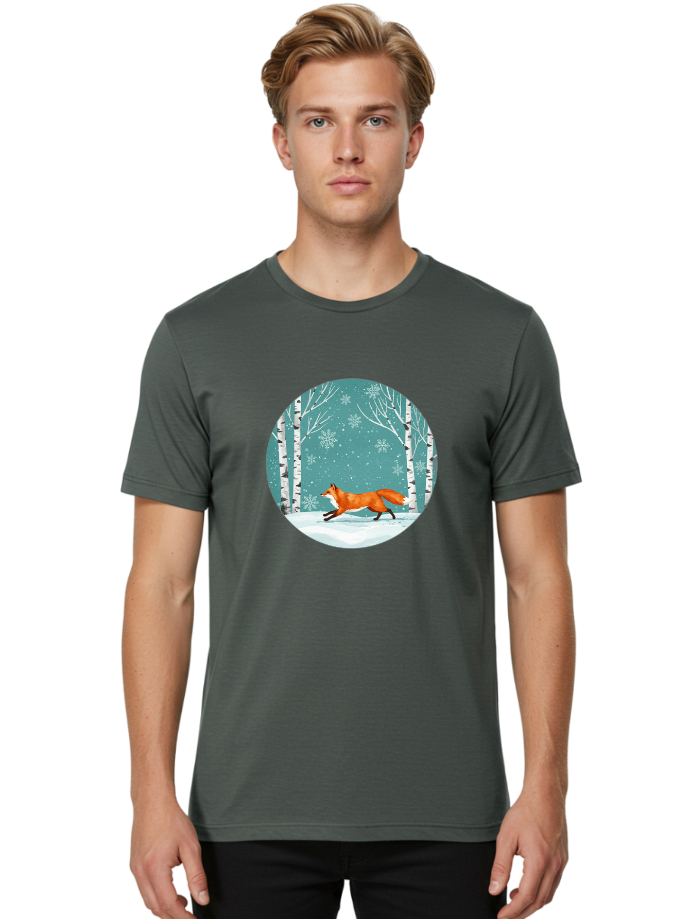 Running-Fox Men'S Graphic Tee, 100% Cotton, Comfortable Casual Summer Wear, Machine Washable, Vintage Camera, Old Camera, Antique Camera, Black Camera, Classic Photography, Photography Equipment, Nostalgic Device, Film Camera, Camera Art Baf493 24