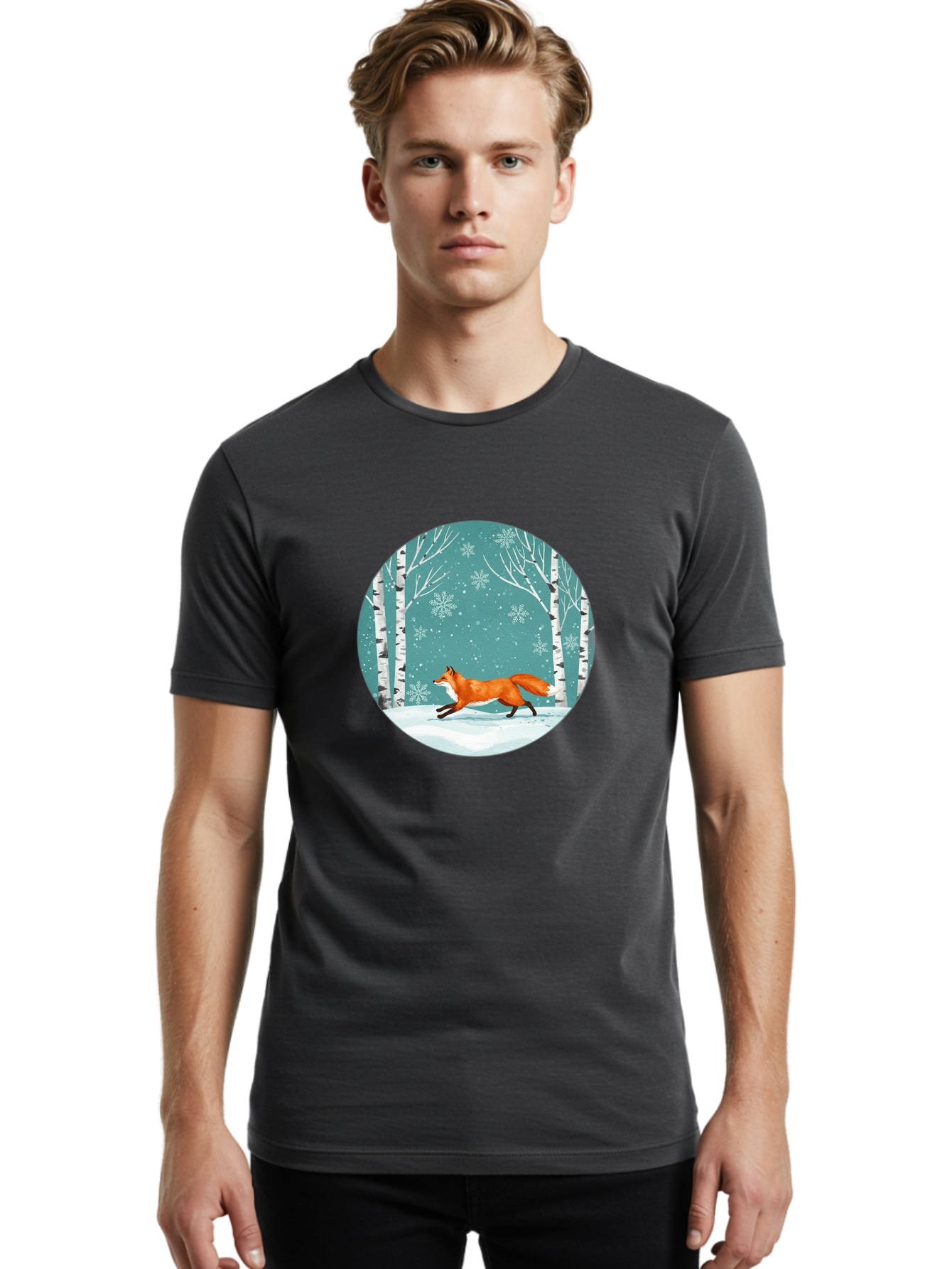 Running-Fox Men'S Graphic Tee, 100% Cotton, Comfortable Casual Summer Wear, Machine Washable, Vintage Camera, Old Camera, Antique Camera, Black Camera, Classic Photography, Photography Equipment, Nostalgic Device, Film Camera, Camera Art Baf493 25