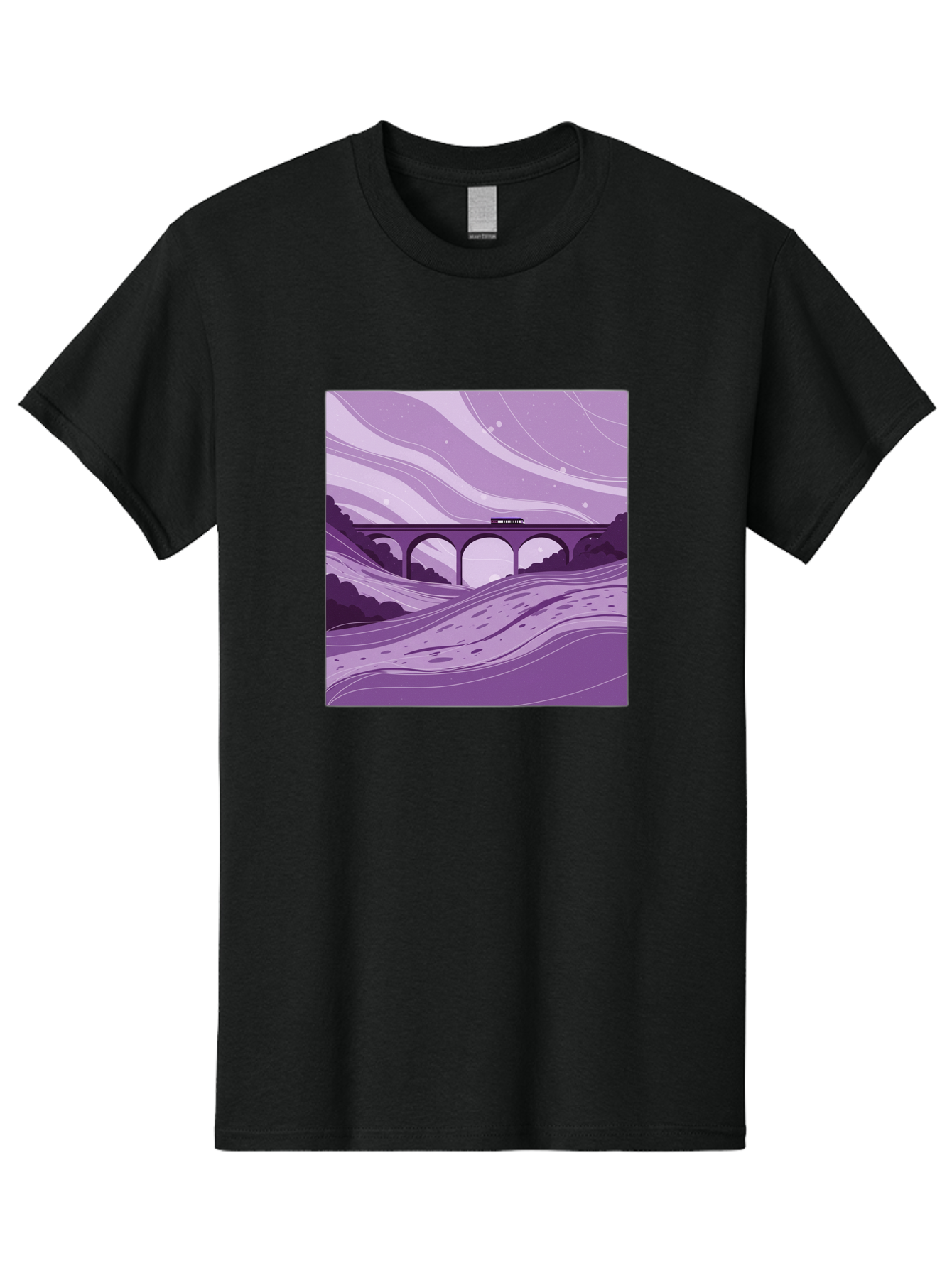 Train-On-Bridge Men'S Graphic Tee, 100% Cotton, Comfortable Casual Summer Wear, Machine Washable, Vintage Camera, Old Camera, Antique Camera, Black Camera, Classic Photography, Photography Equipment, Nostalgic Device, Film Camera, Camera Art Baf599 4