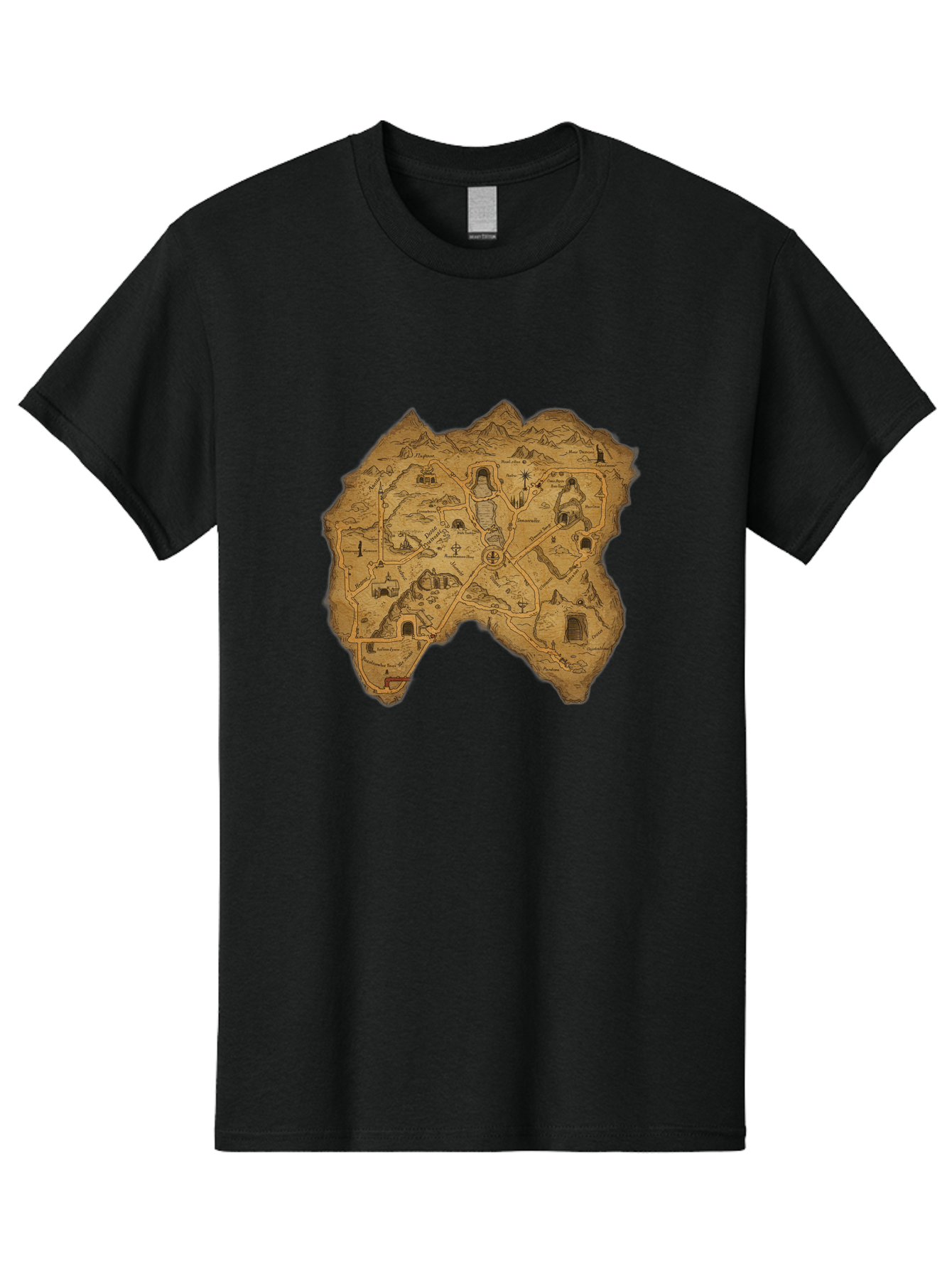 Treasure-Map Men'S Graphic Tee, 100% Cotton, Comfortable Casual Summer Wear, Machine Washable, Vintage Camera, Old Camera, Antique Camera, Black Camera, Classic Photography, Photography Equipment, Nostalgic Device, Film Camera, Camera Art Baf602 25