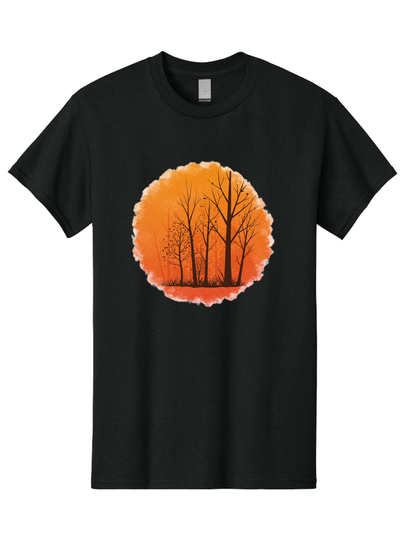 Trees-Silhouette Men'S Graphic Tee, 100% Cotton, Comfortable Casual Summer Wear, Machine Washable, Vintage Camera, Old Camera, Antique Camera, Black Camera, Classic Photography, Photography Equipment, Nostalgic Device, Film Camera, Camera Art Baf605 15