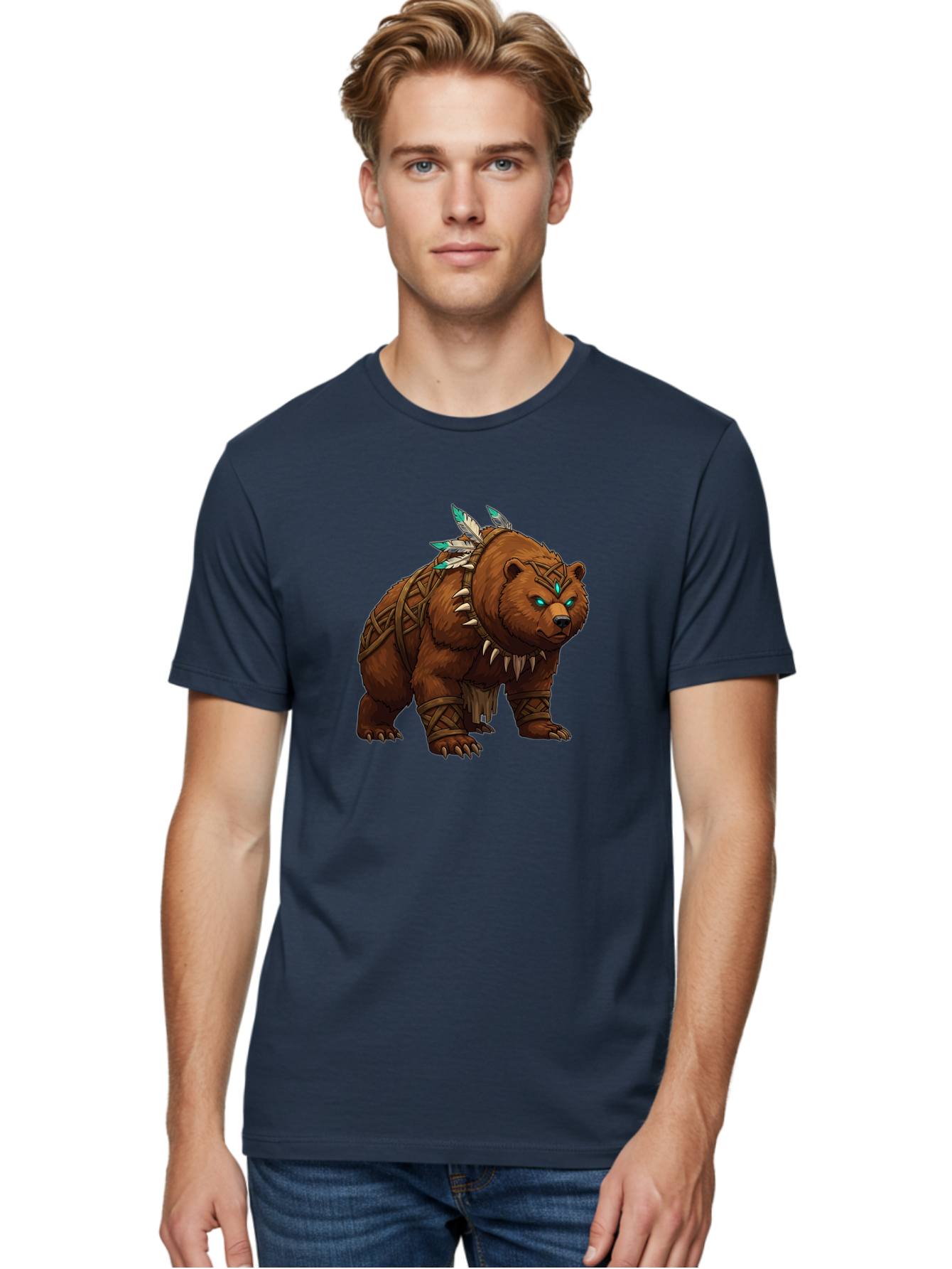 Tribal-Bear Men'S Graphic Tee, 100% Cotton, Comfortable Casual Summer Wear, Machine Washable, Vintage Camera, Old Camera, Antique Camera, Black Camera, Classic Photography, Photography Equipment, Nostalgic Device, Film Camera, Camera Art Baf607 14