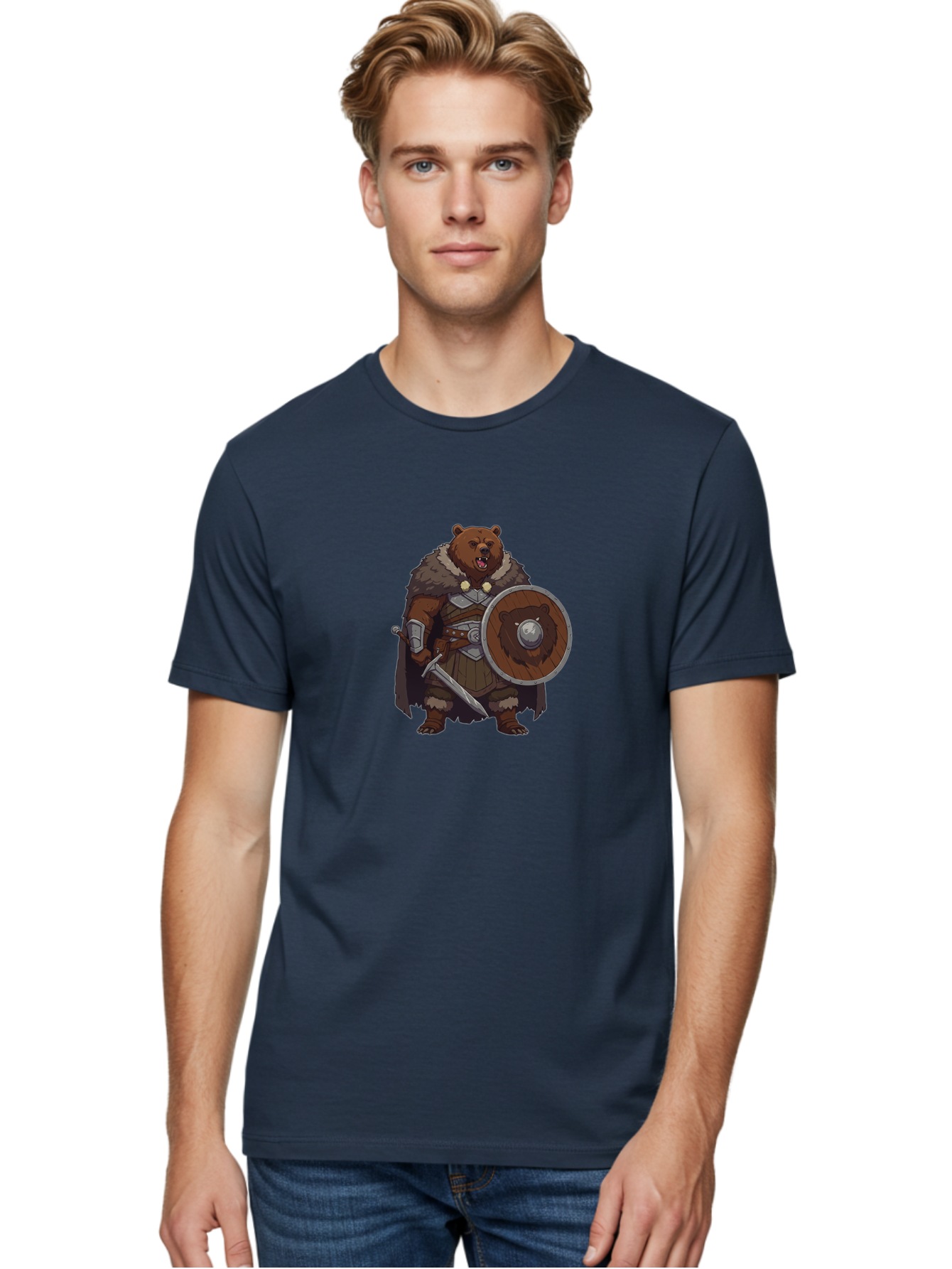 Ursidae-Warrior Men'S Graphic Tee, 100% Cotton, Comfortable Casual Summer Wear, Machine Washable, Vintage Camera, Old Camera, Antique Camera, Black Camera, Classic Photography, Photography Equipment, Nostalgic Device, Film Camera, Camera Art Baf612 24