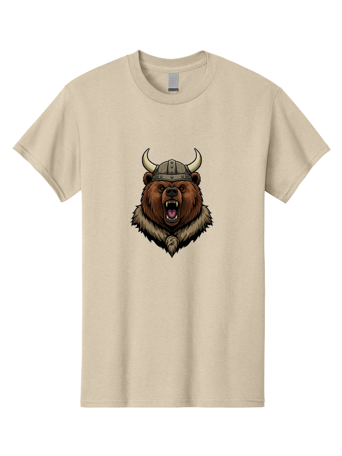 Viking-Bear-1 Men'S Graphic Tee, 100% Cotton, Comfortable Casual Summer Wear, Machine Washable, Vintage Camera, Old Camera, Antique Camera, Black Camera, Classic Photography, Photography Equipment, Nostalgic Device, Film Camera, Camera Art Baf616 25