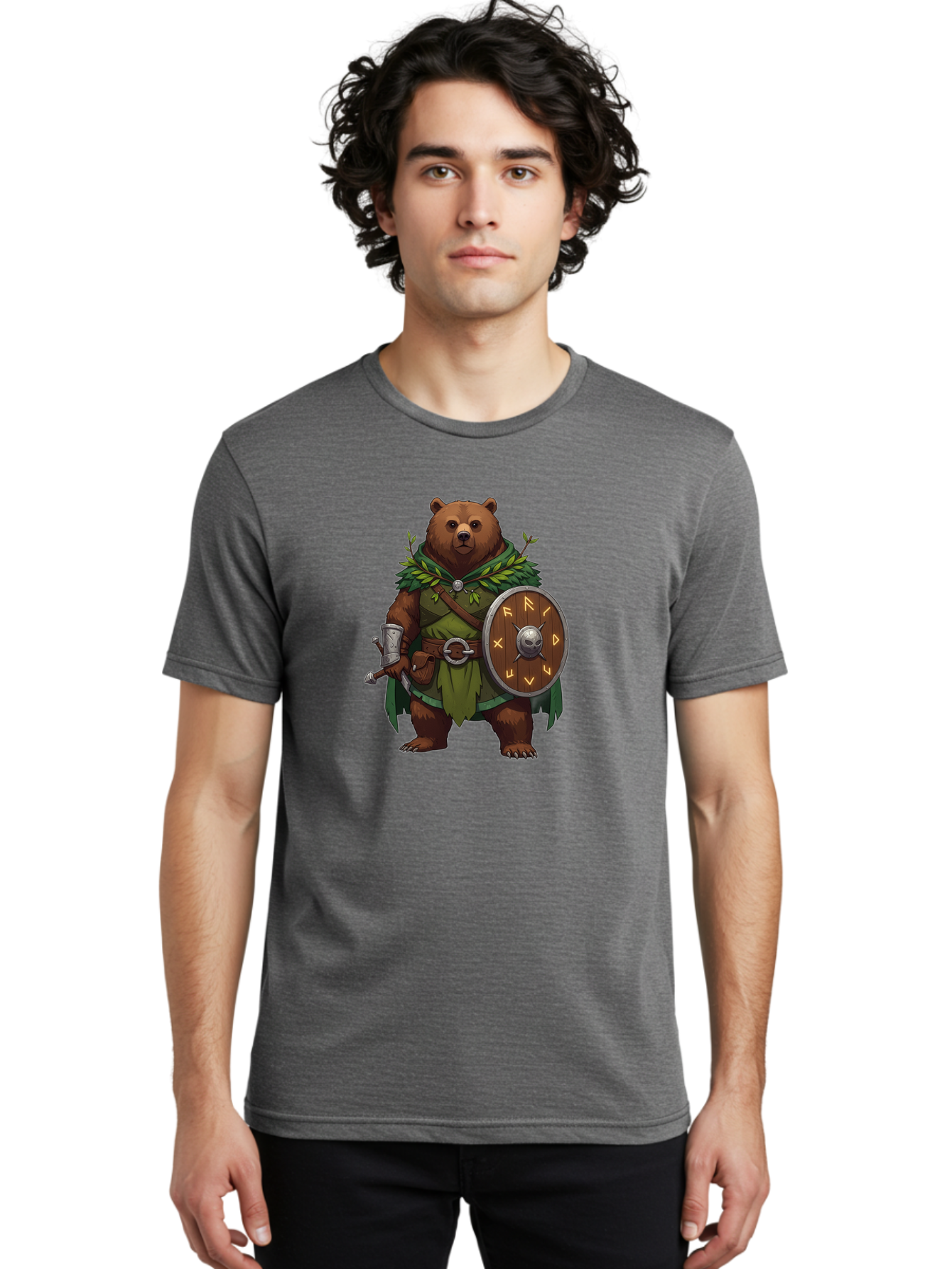 Viking-Bear Men'S Graphic Tee, 100% Cotton, Comfortable Casual Summer Wear, Machine Washable, Vintage Camera, Old Camera, Antique Camera, Black Camera, Classic Photography, Photography Equipment, Nostalgic Device, Film Camera, Camera Art Baf617 4