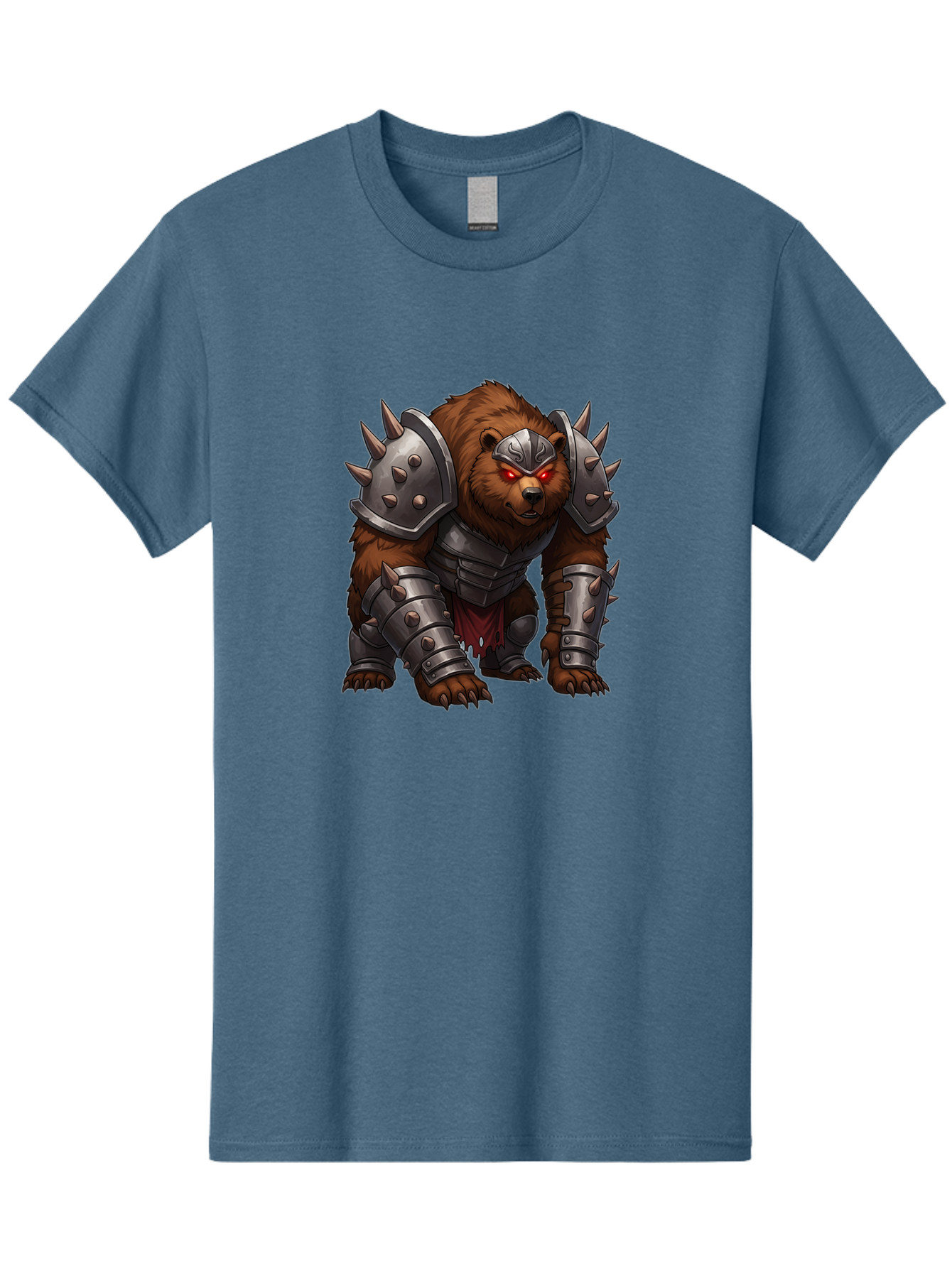 Warrior-Bear-1 Men'S Graphic Tee, 100% Cotton, Comfortable Casual Summer Wear, Machine Washable, Vintage Camera, Old Camera, Antique Camera, Black Camera, Classic Photography, Photography Equipment, Nostalgic Device, Film Camera, Camera Art Baf618 9