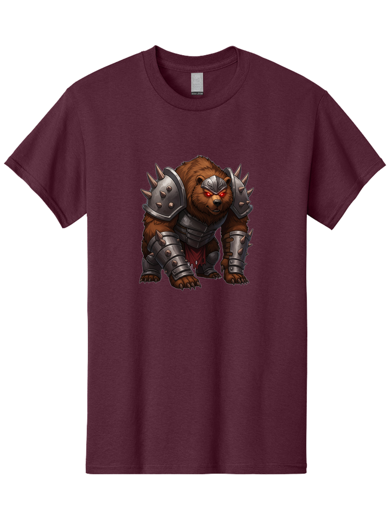 Warrior-Bear-1 Men'S Graphic Tee, 100% Cotton, Comfortable Casual Summer Wear, Machine Washable, Vintage Camera, Old Camera, Antique Camera, Black Camera, Classic Photography, Photography Equipment, Nostalgic Device, Film Camera, Camera Art Baf618 25