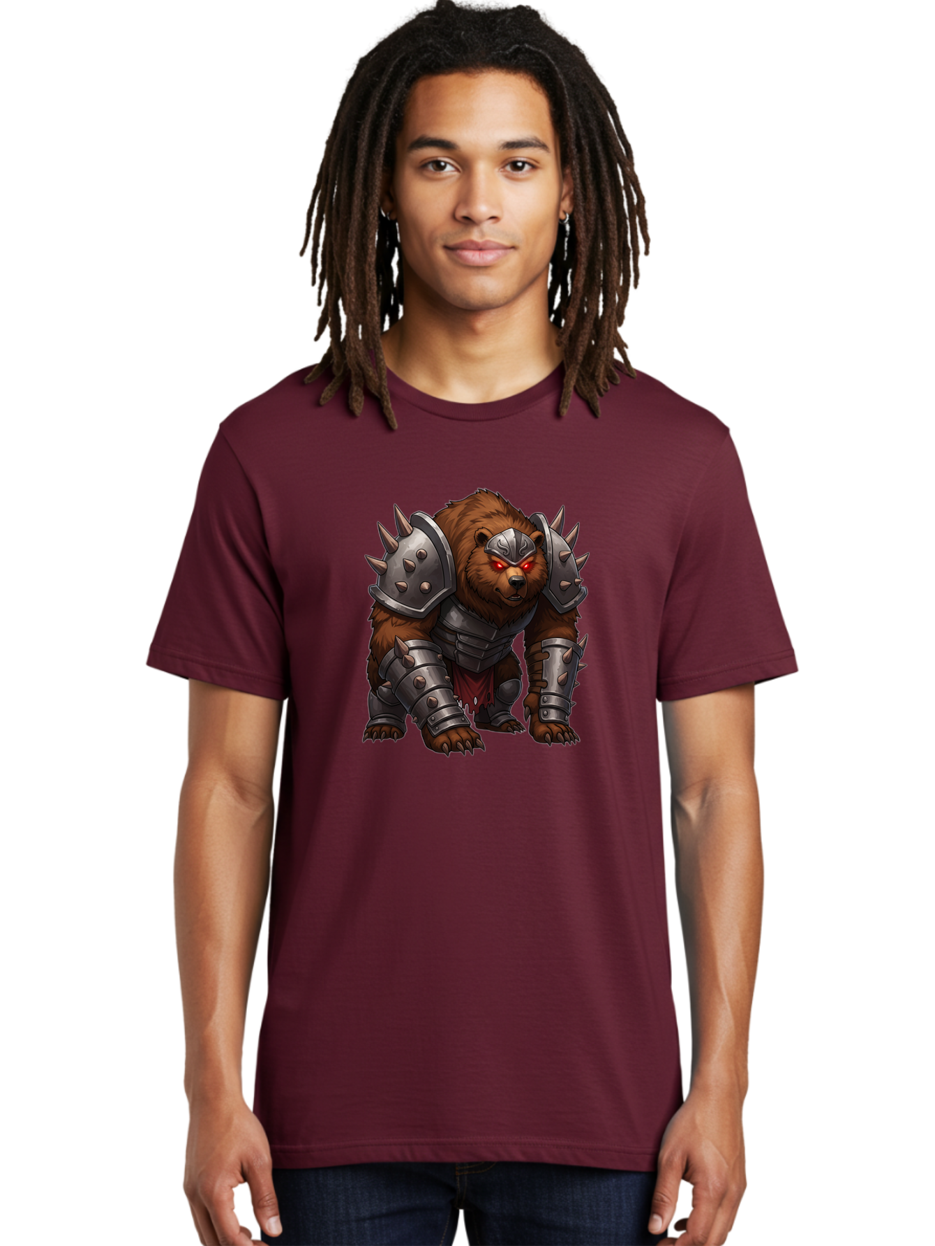 Warrior-Bear-1 Men'S Graphic Tee, 100% Cotton, Comfortable Casual Summer Wear, Machine Washable, Vintage Camera, Old Camera, Antique Camera, Black Camera, Classic Photography, Photography Equipment, Nostalgic Device, Film Camera, Camera Art Baf618 26
