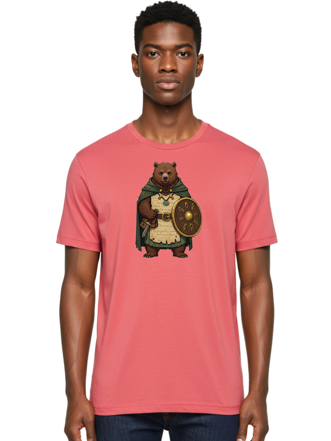 Warrior-Bear Men'S Graphic Tee, 100% Cotton, Comfortable Casual Summer Wear, Machine Washable, Vintage Camera, Old Camera, Antique Camera, Black Camera, Classic Photography, Photography Equipment, Nostalgic Device, Film Camera, Camera Art Baf619 4