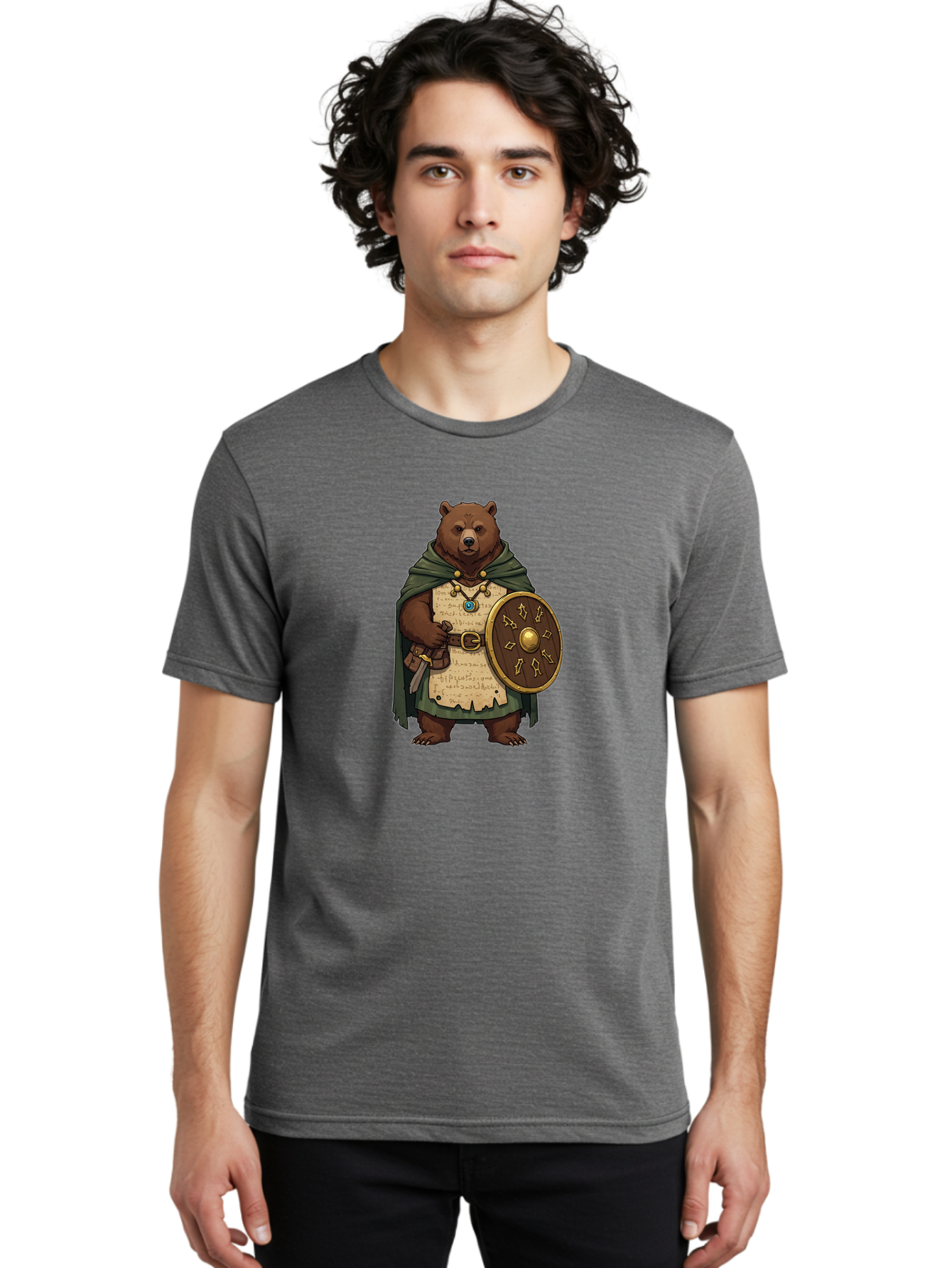 Warrior-Bear Men'S Graphic Tee, 100% Cotton, Comfortable Casual Summer Wear, Machine Washable, Vintage Camera, Old Camera, Antique Camera, Black Camera, Classic Photography, Photography Equipment, Nostalgic Device, Film Camera, Camera Art Baf619 6