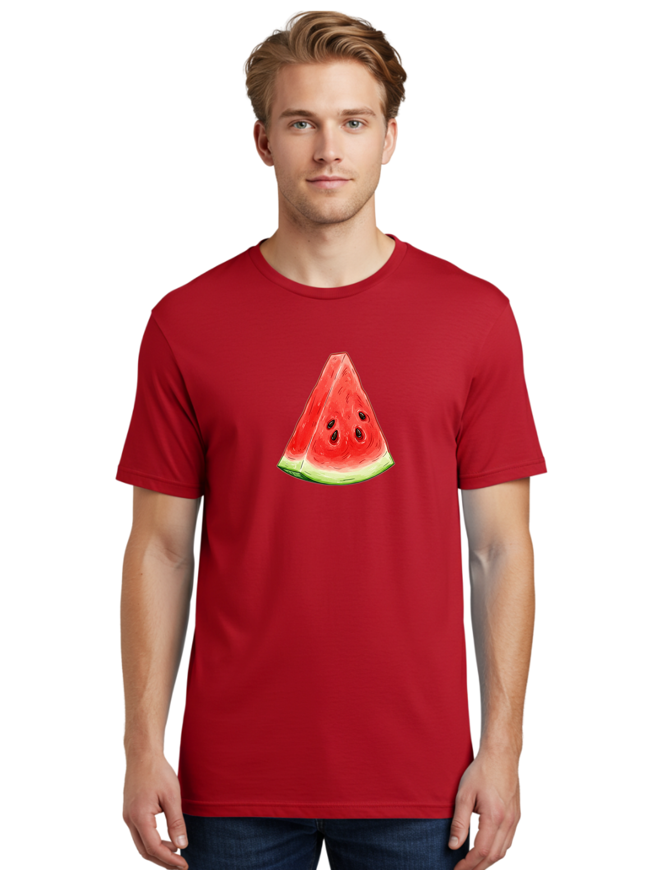 Watermelon-Slice-20 Men'S Graphic Tee, 100% Cotton, Comfortable Casual Summer Wear, Machine Washable, Vintage Camera, Old Camera, Antique Camera, Black Camera, Classic Photography, Photography Equipment, Nostalgic Device, Film Camera, Baf633 16