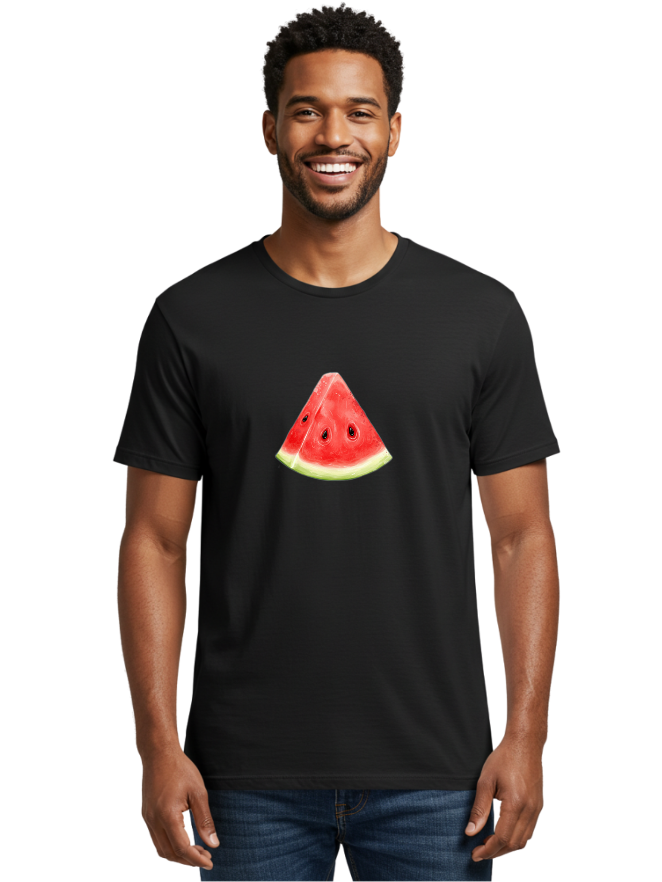 Watermelon-Slice-3 Men'S Graphic Tee, 100% Cotton, Comfortable Casual Summer Wear, Machine Washable, Vintage Camera, Old Camera, Antique Camera, Black Camera, Classic Photography, Photography Equipment, Nostalgic Device, Film Camera, Baf635 26