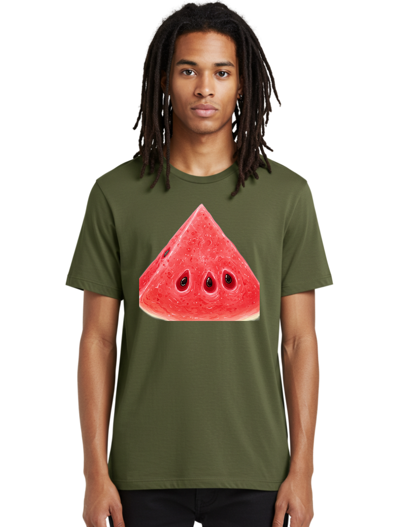 Watermelon-Slice-4 Men'S Graphic Tee, 100% Cotton, Comfortable Casual Summer Wear, Machine Washable, Vintage Camera, Old Camera, Antique Camera, Black Camera, Classic Photography, Photography Equipment, Nostalgic Device, Film Camera, Baf636 28
