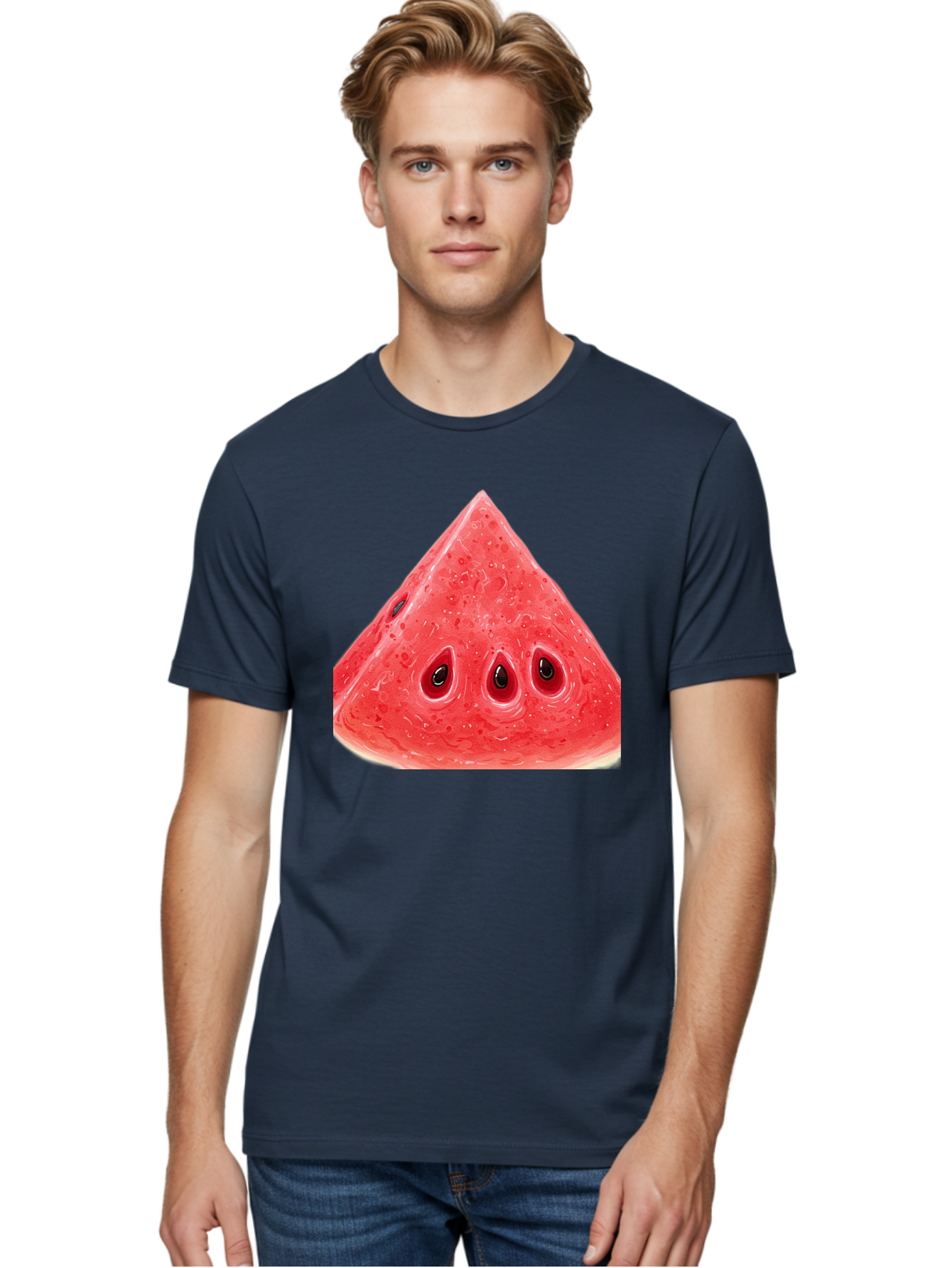 Watermelon-Slice-4 Men'S Graphic Tee, 100% Cotton, Comfortable Casual Summer Wear, Machine Washable, Vintage Camera, Old Camera, Antique Camera, Black Camera, Classic Photography, Photography Equipment, Nostalgic Device, Film Camera, Baf636 20