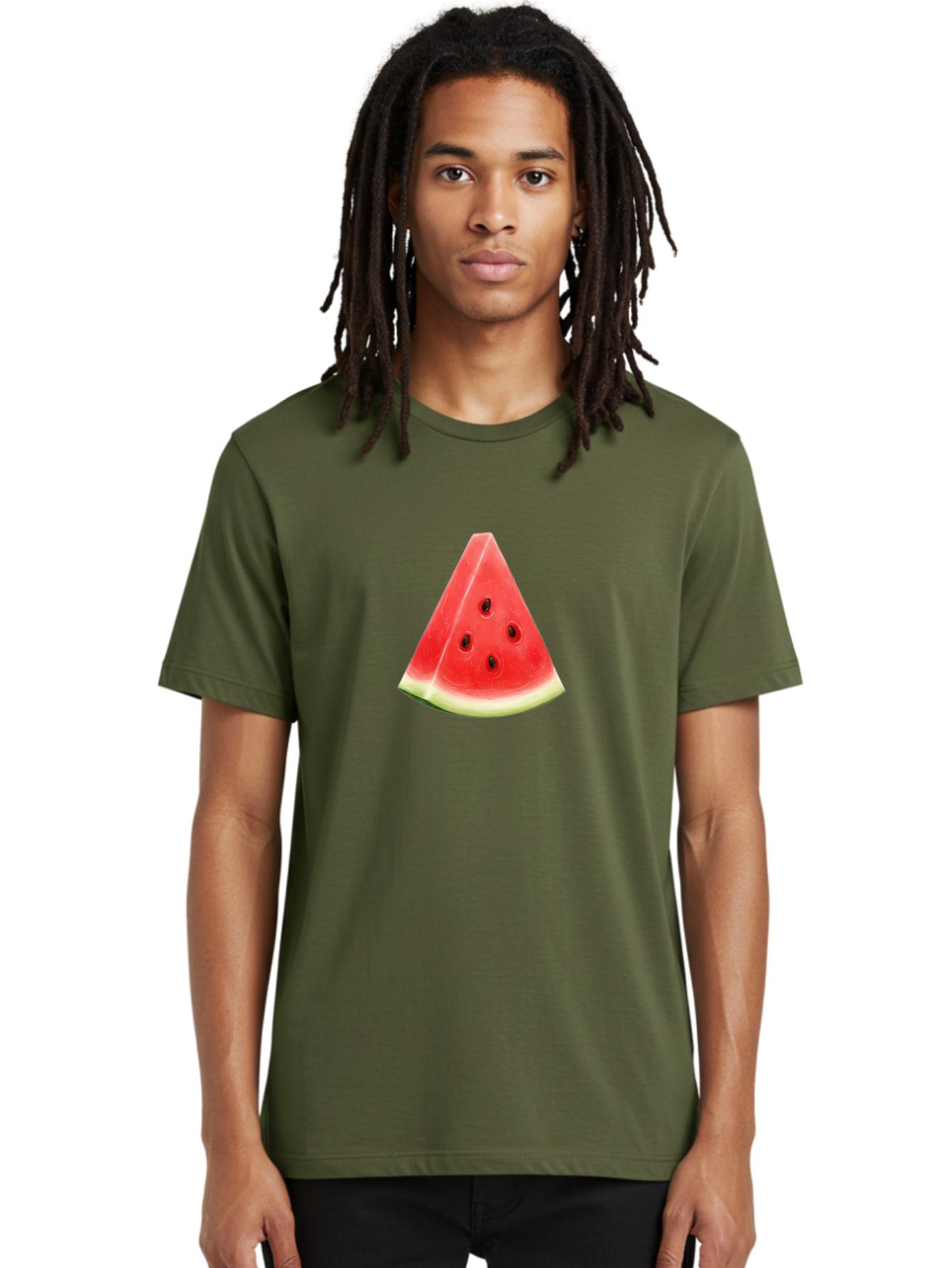 Watermelon-Slice-5 Men'S Graphic Tee, 100% Cotton, Comfortable Casual Summer Wear, Machine Washable, Vintage Camera, Old Camera, Antique Camera, Black Camera, Classic Photography, Photography Equipment, Nostalgic Device, Film Camera, Baf637 24