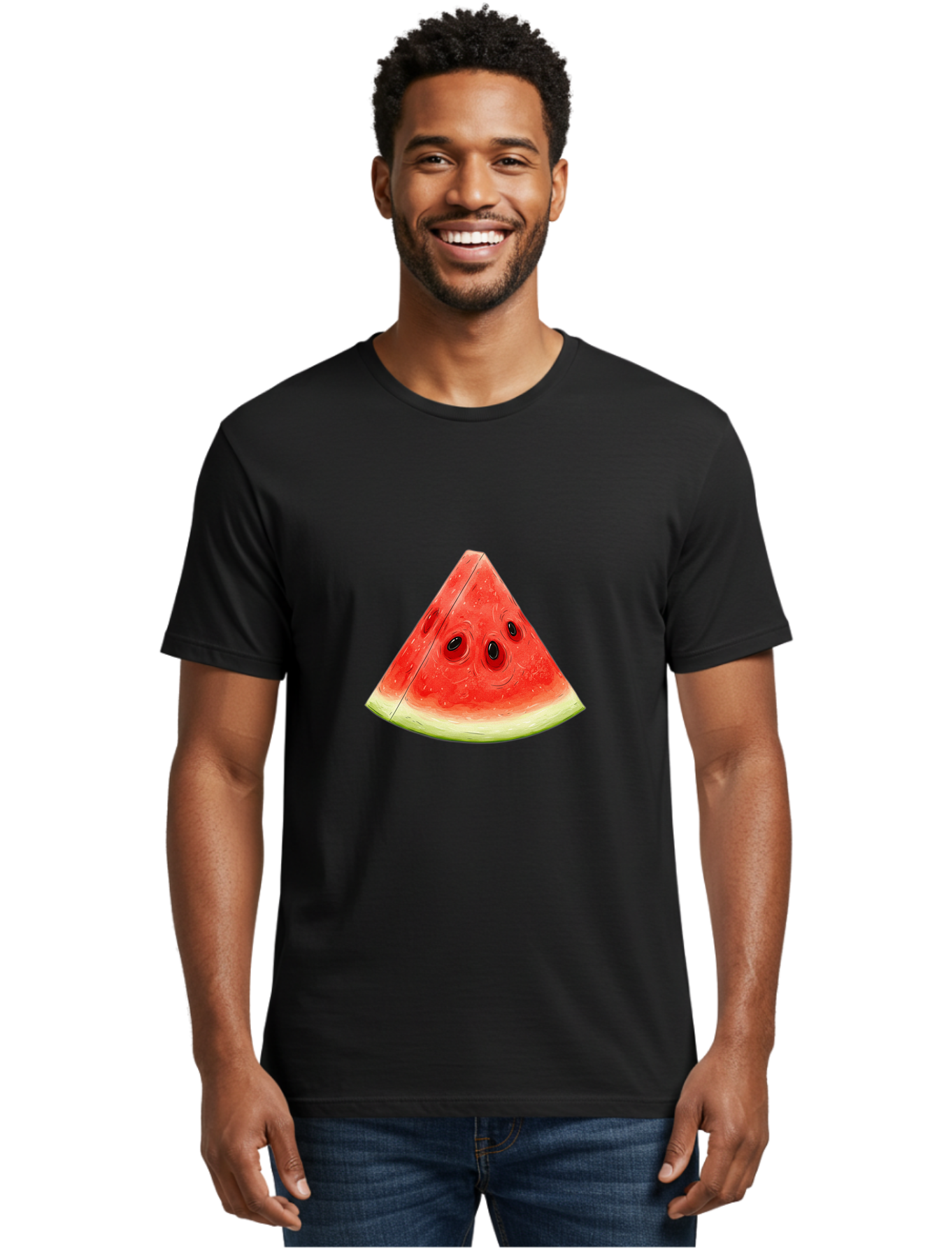 Watermelon-Slice-6 Men'S Graphic Tee, 100% Cotton, Comfortable Casual Summer Wear, Machine Washable, Vintage Camera, Old Camera, Antique Camera, Black Camera, Classic Photography, Photography Equipment, Nostalgic Device, Film Camera, Baf638 8