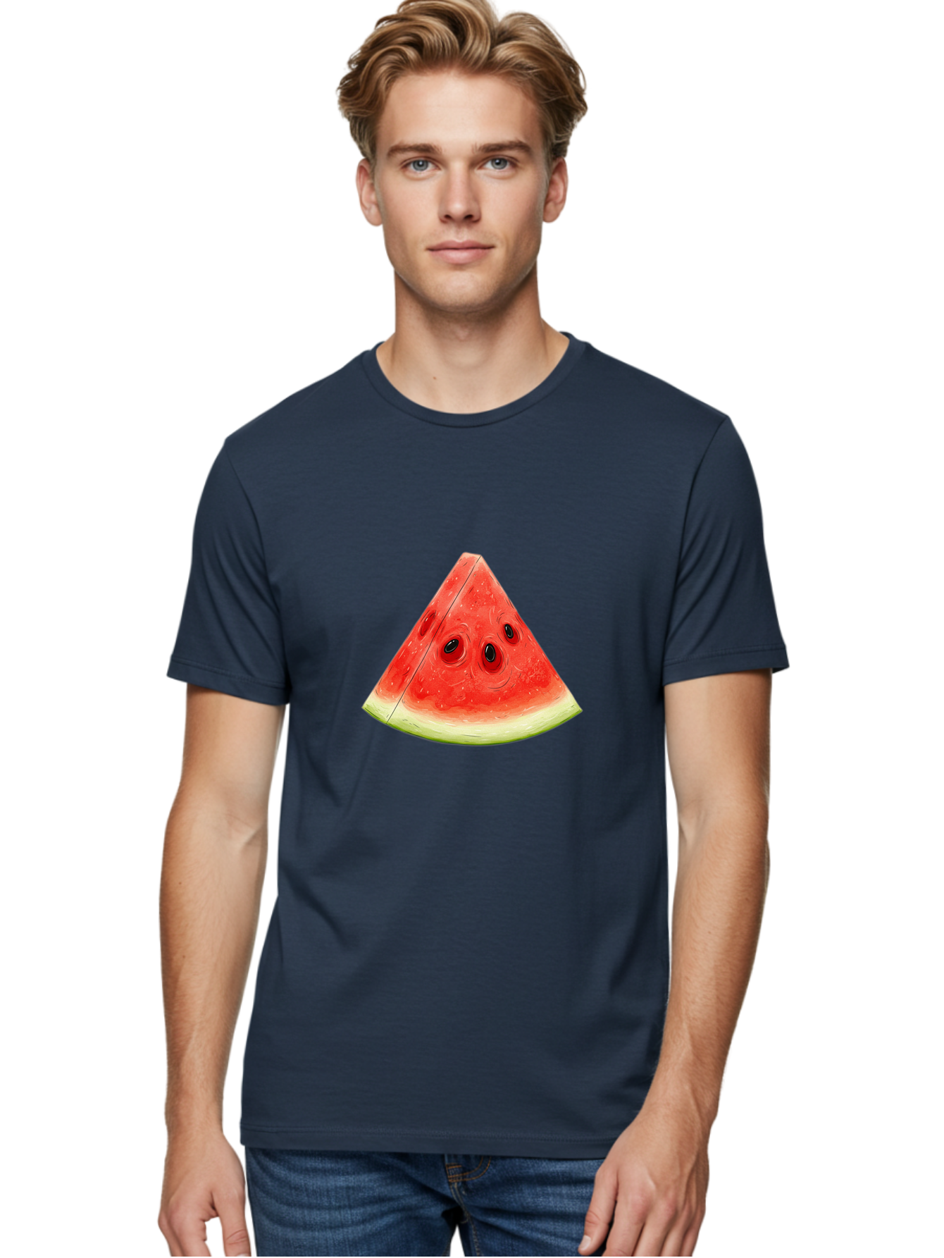 Watermelon-Slice-6 Men'S Graphic Tee, 100% Cotton, Comfortable Casual Summer Wear, Machine Washable, Vintage Camera, Old Camera, Antique Camera, Black Camera, Classic Photography, Photography Equipment, Nostalgic Device, Film Camera, Baf638 20