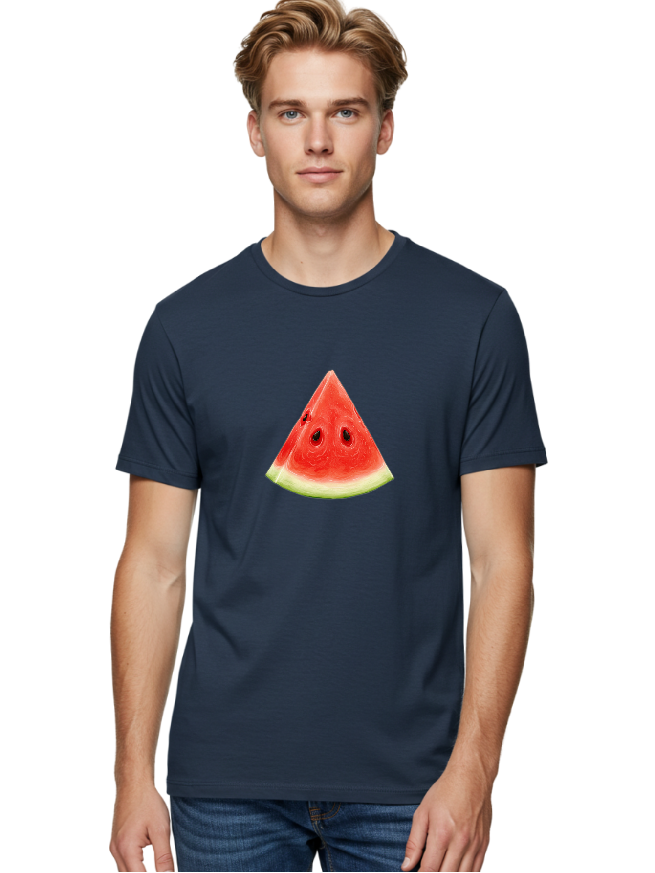 Watermelon-Slice-7 Men'S Graphic Tee, 100% Cotton, Comfortable Casual Summer Wear, Machine Washable, Vintage Camera, Old Camera, Antique Camera, Black Camera, Classic Photography, Photography Equipment, Nostalgic Device, Film Camera, Baf639 6