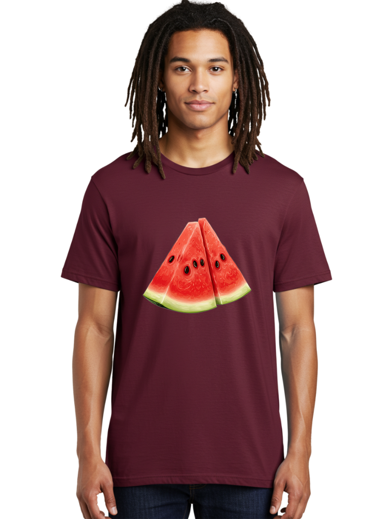 Watermelon-Slices Men'S Graphic Tee, 100% Cotton, Comfortable Casual Summer Wear, Machine Washable, Vintage Camera, Old Camera, Antique Camera, Black Camera, Classic Photography, Photography Equipment, Nostalgic Device, Film Camera, Camera Art Baf643 28